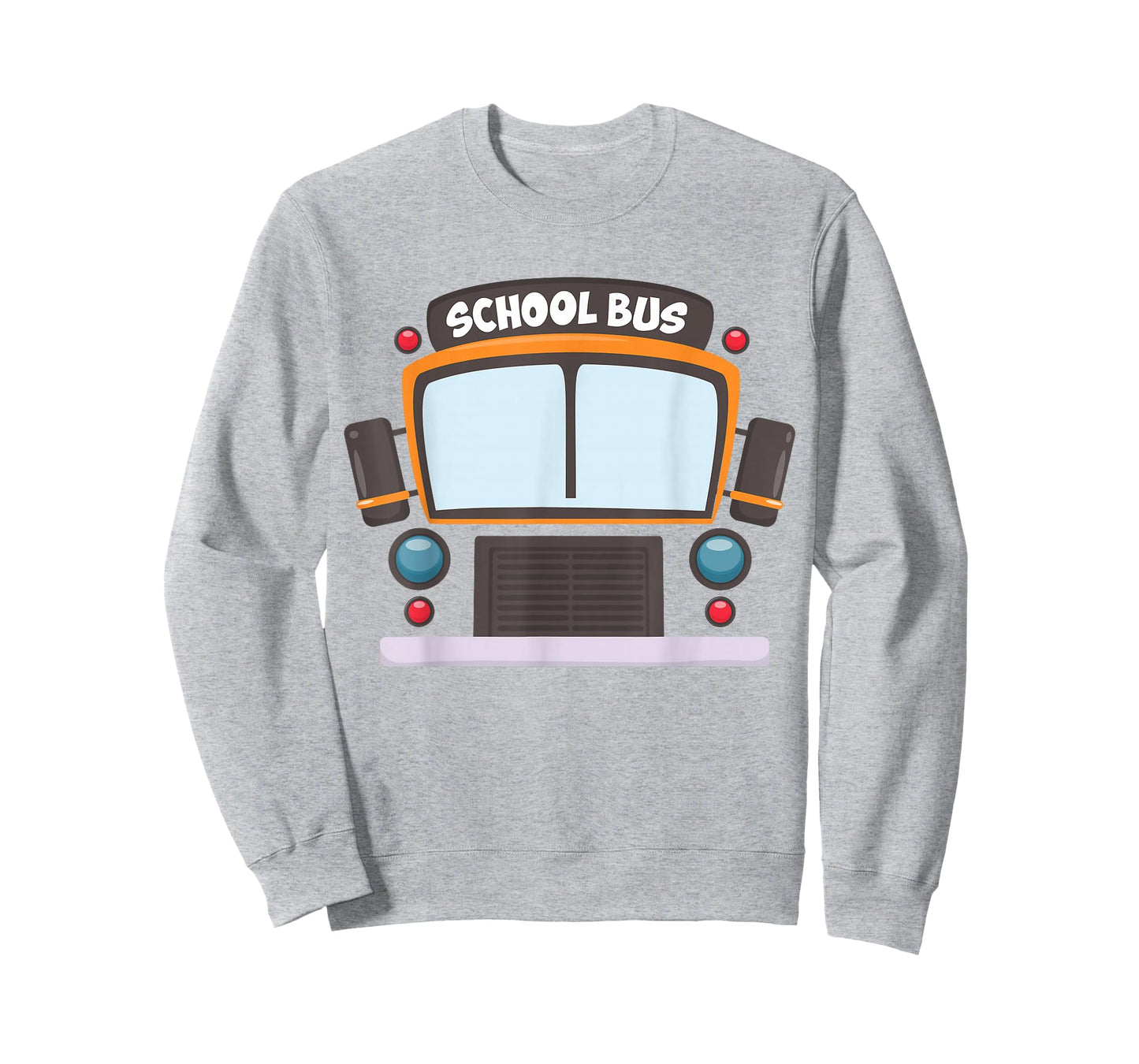 School Bus Costume Shirt Boys Girls Halloween Bus Driver Men T-Shirt