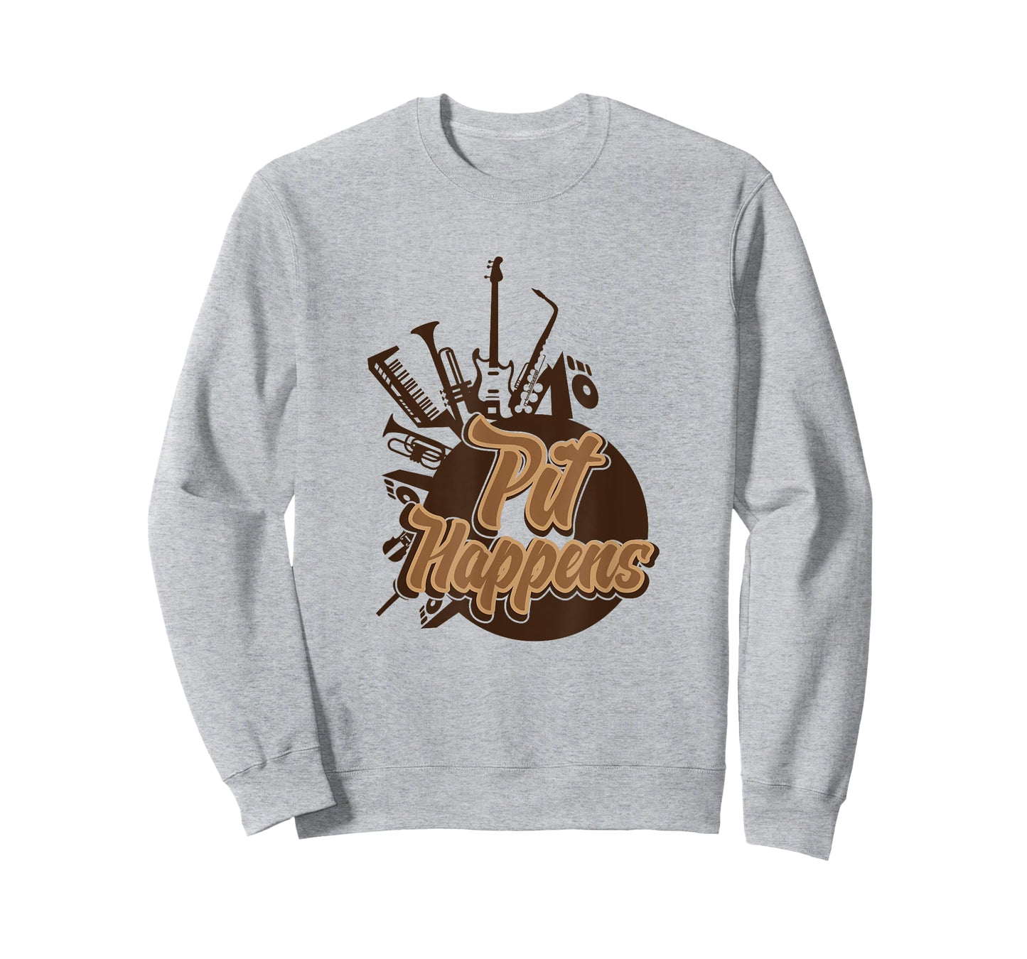 Funny Marching Band T Shirts Pit Happens Orchestra Music