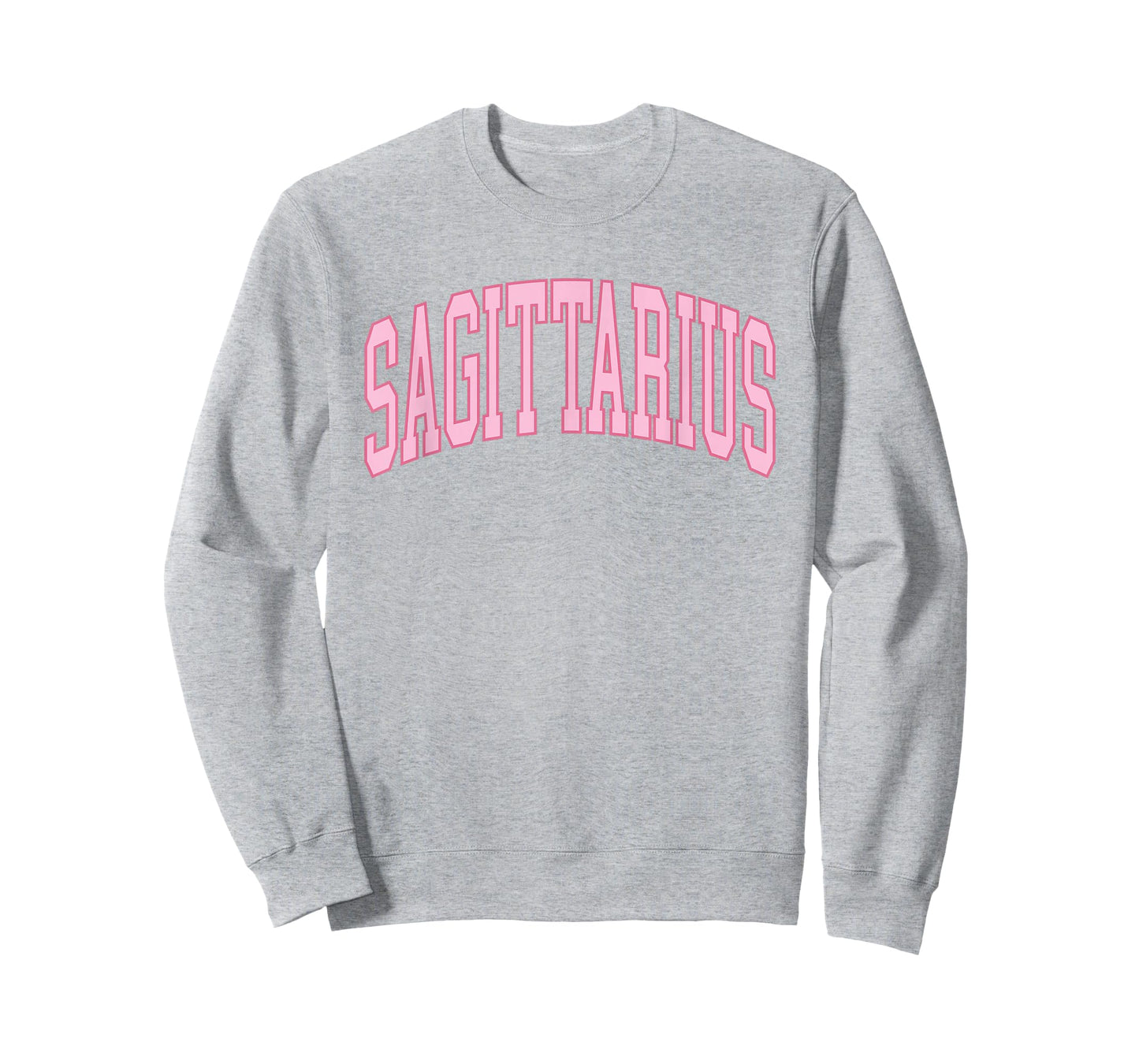 Sagittarius Zodiac Horoscope Pink Preppy Throwback Womens T-Shirt