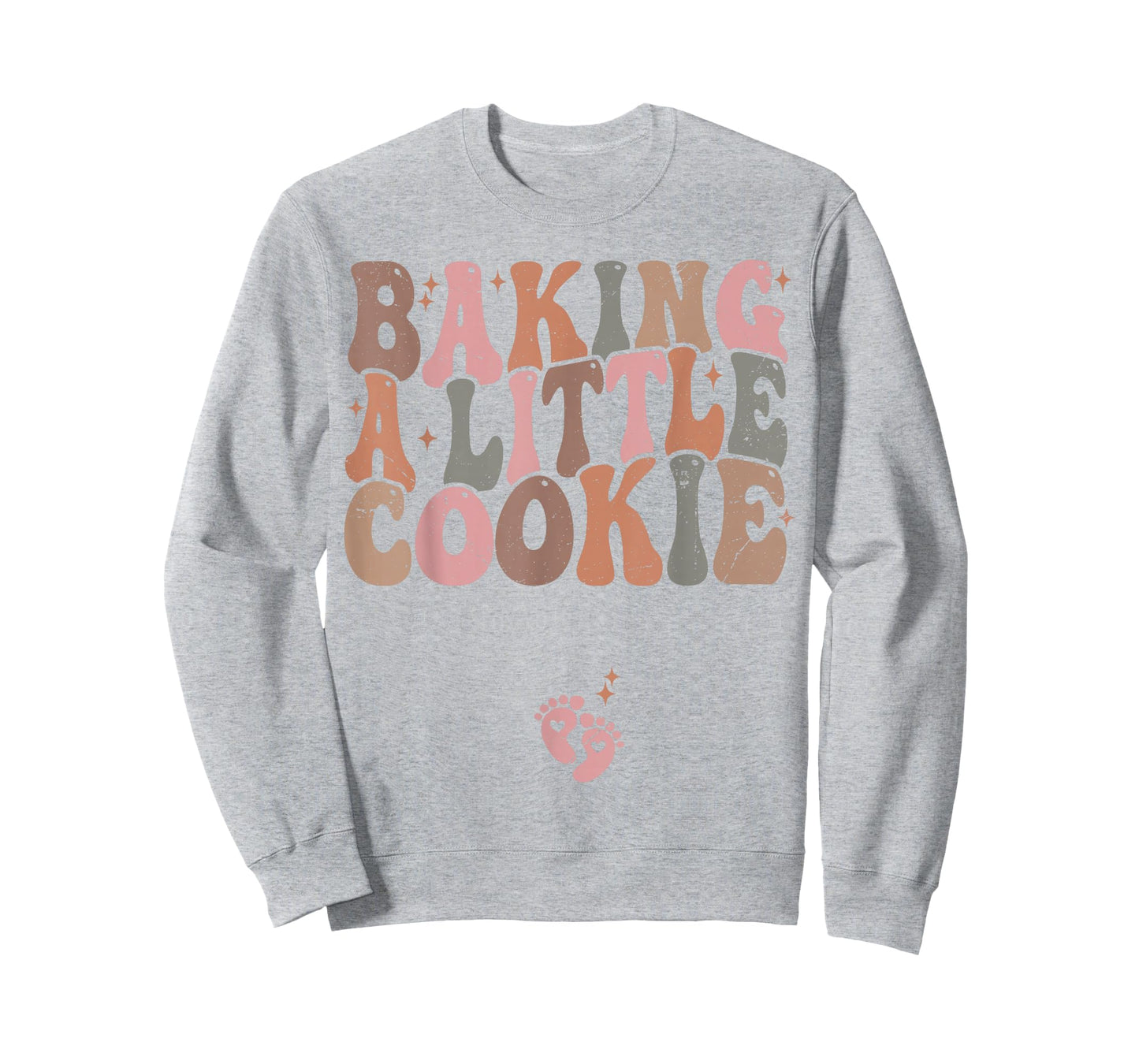 Baking a Little Cookie Christmas Pregnancy Announcement T-Shirt