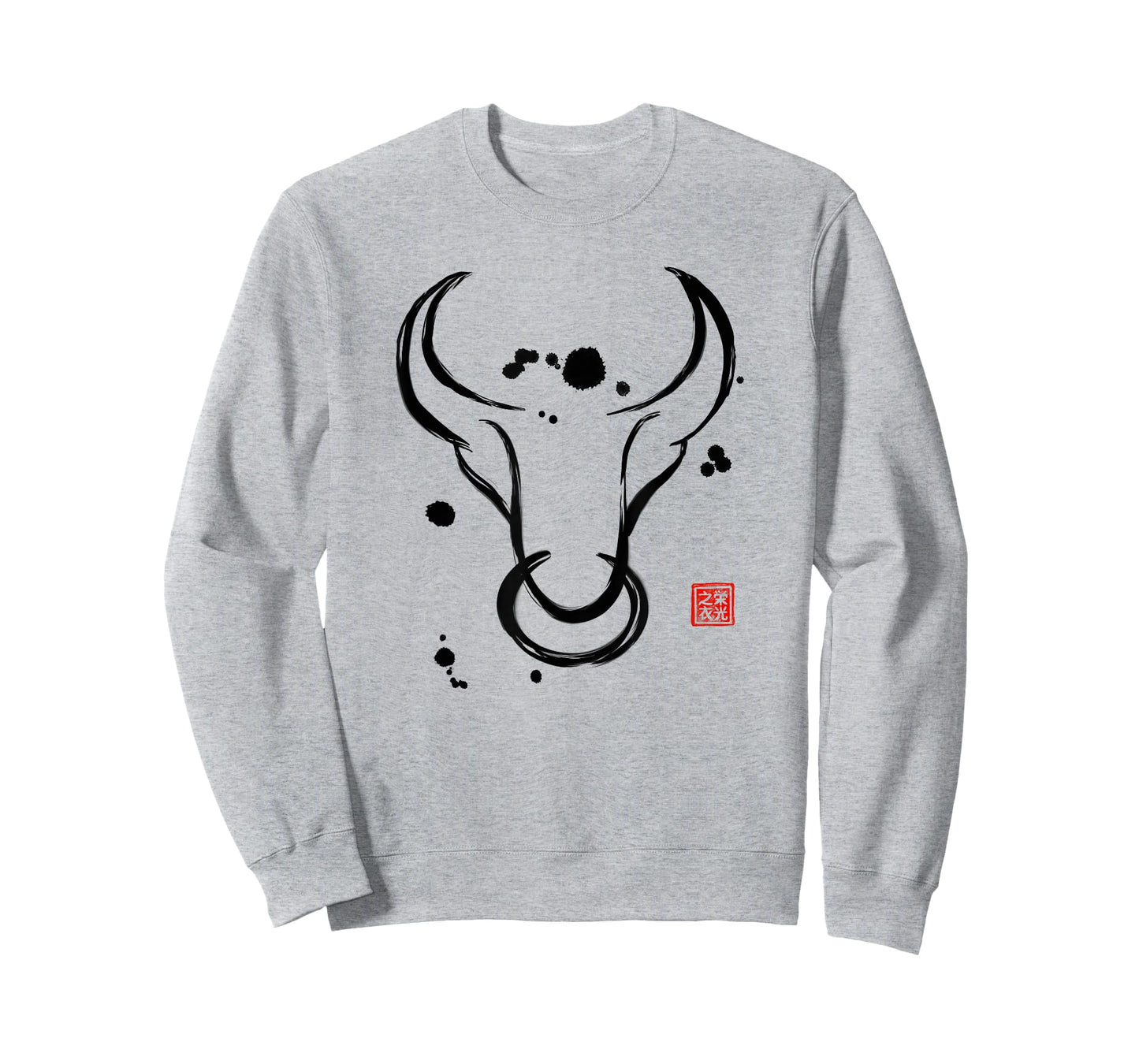 Chinese Zodiac Ox Sumi-e Tee - Design T-Shirt