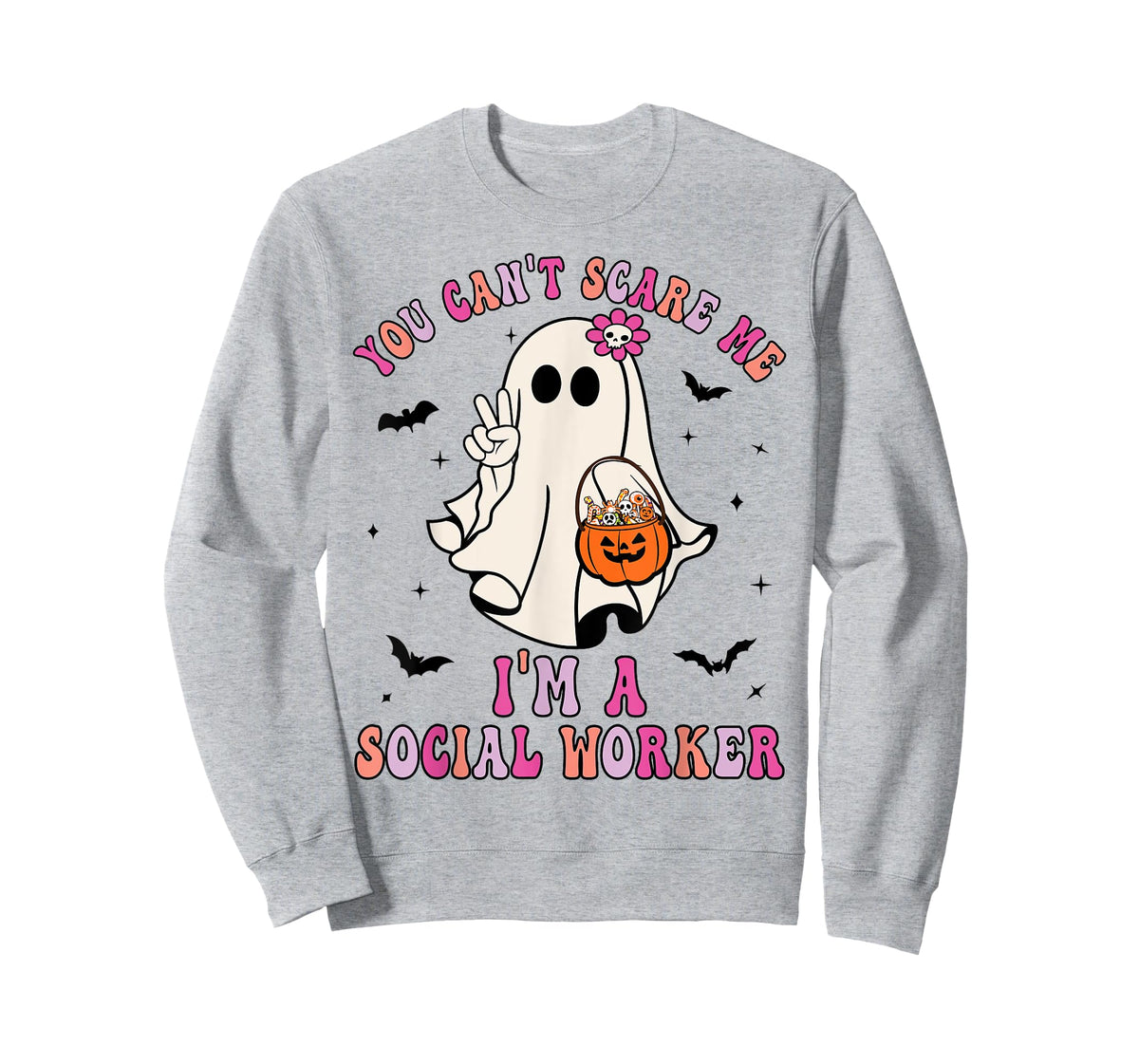 You Can't Scare Me I'm a School Social Worker Halloween T-Shirt