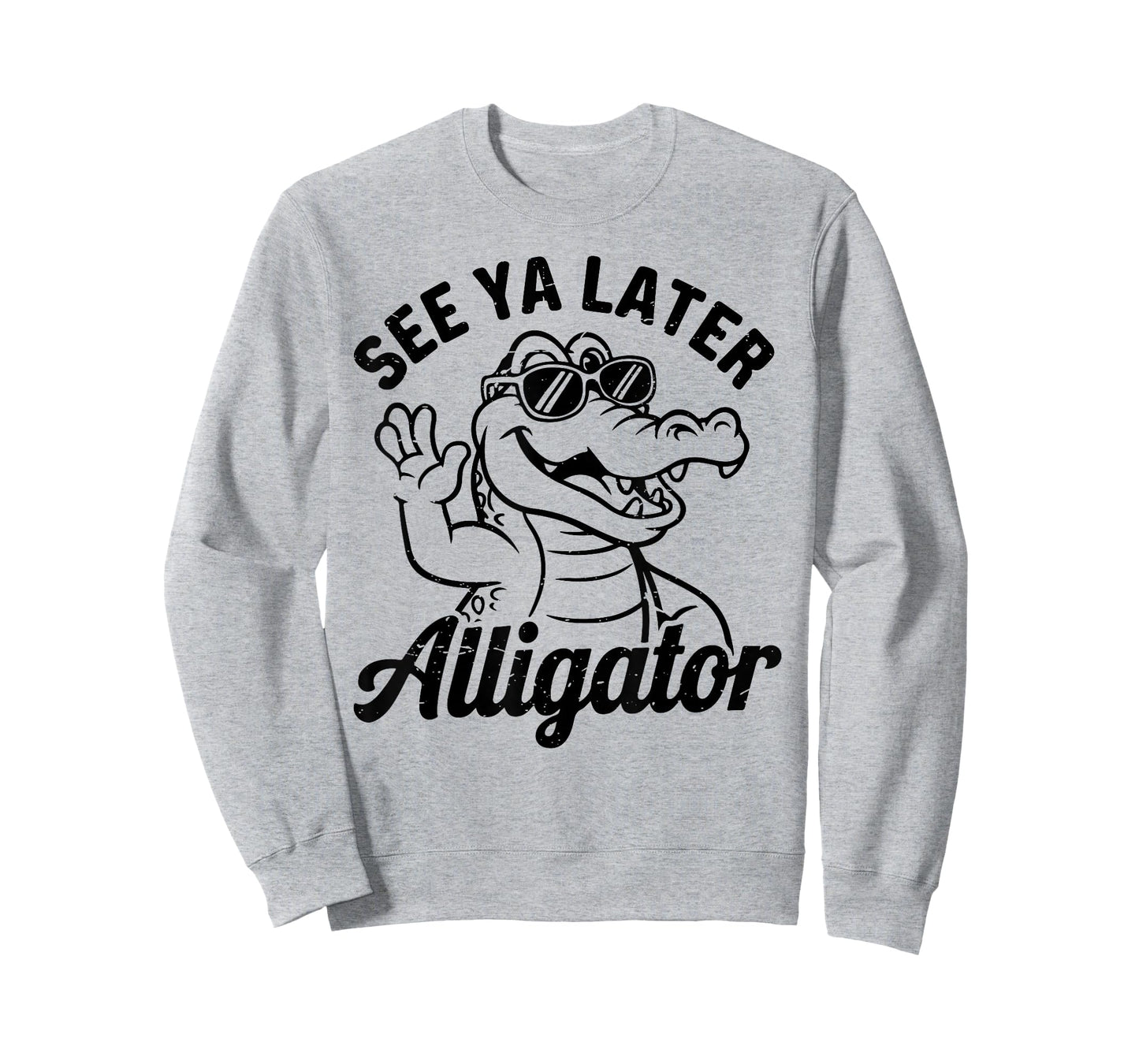 See Ya Later Alligator-Shirt Men Boy Toddler Funny Crocodile T-Shirt