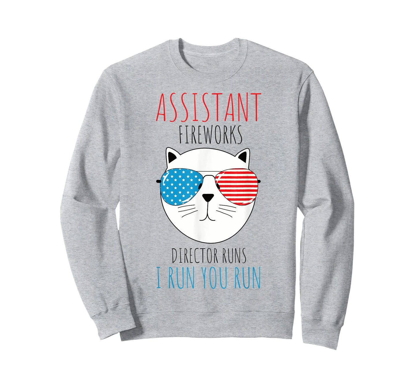 Fireworks Director Shirt If I Run You Run Cat Lovers T-Shirt