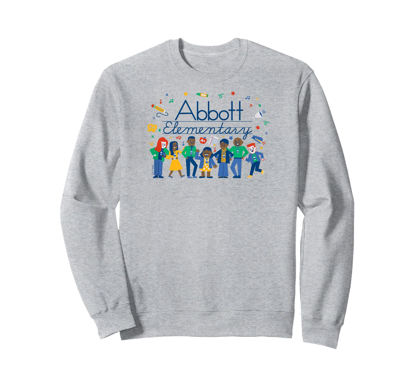 Abbott Elementary - Character Cast Lineup T-Shirt