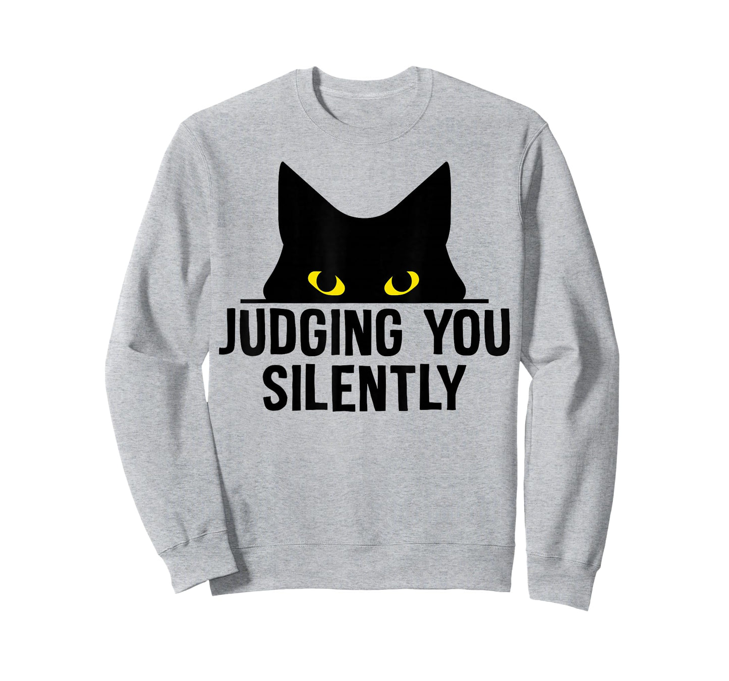 Funny Cat Judging You Silently Sarcastic Cat T-Shirt