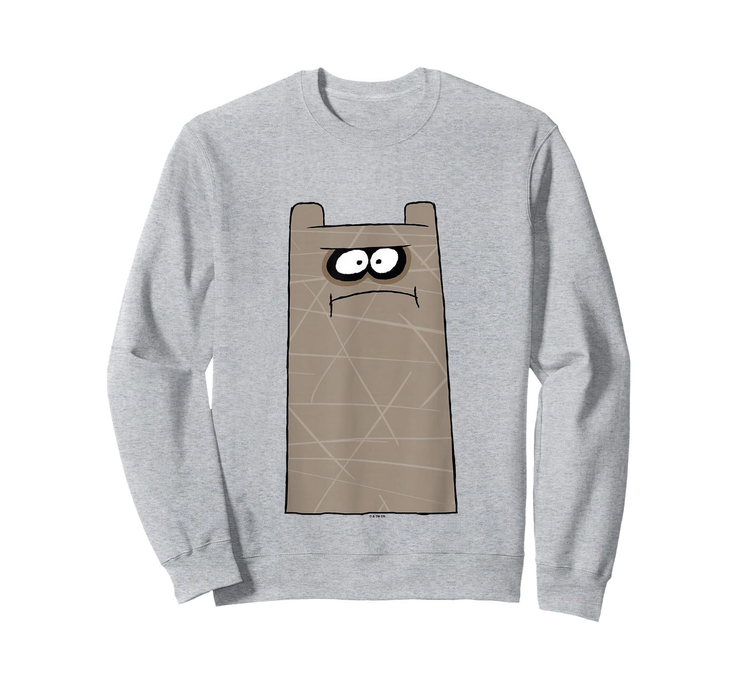 Chowder Shnitzel Big Serious Face Chest Logo T-Shirt