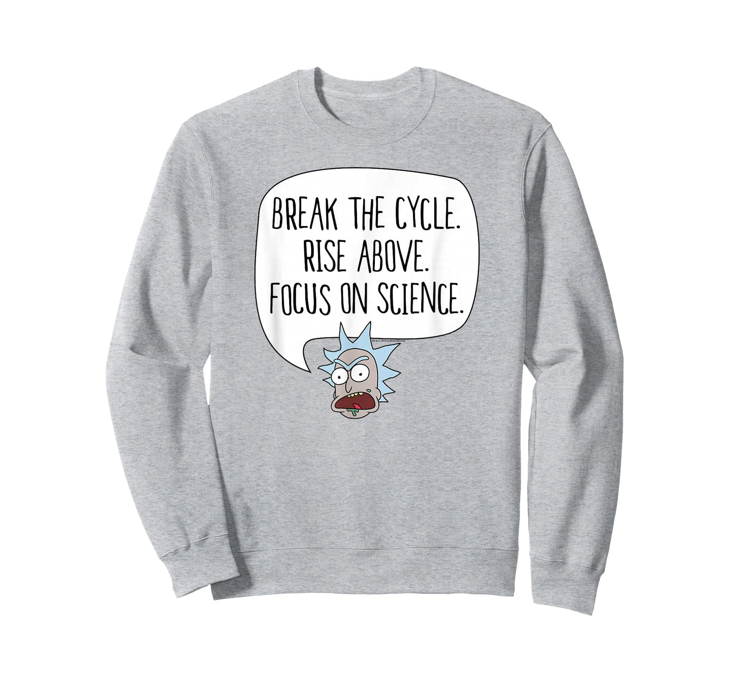 Rick and Morty Break the Cycle. Focus on Science T-Shirt
