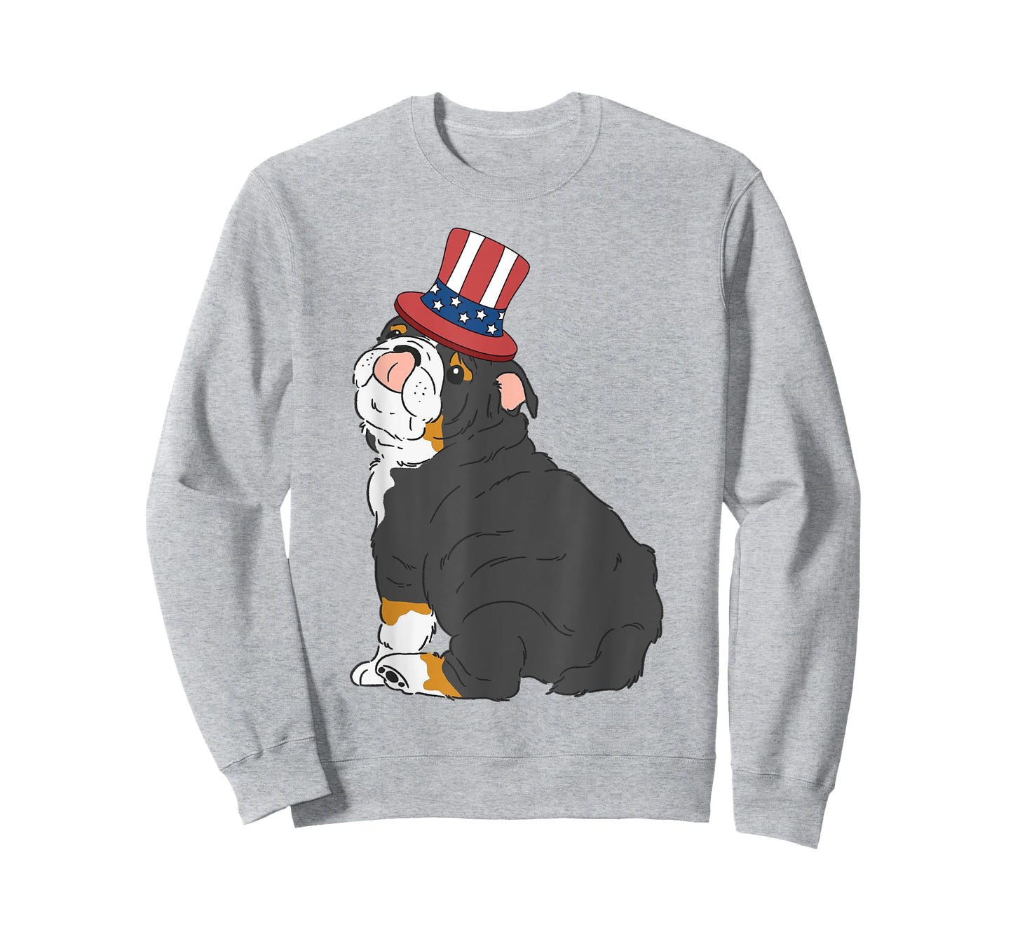 English Bulldog Dog 4th of July US American Flag Patriotic T-Shirt