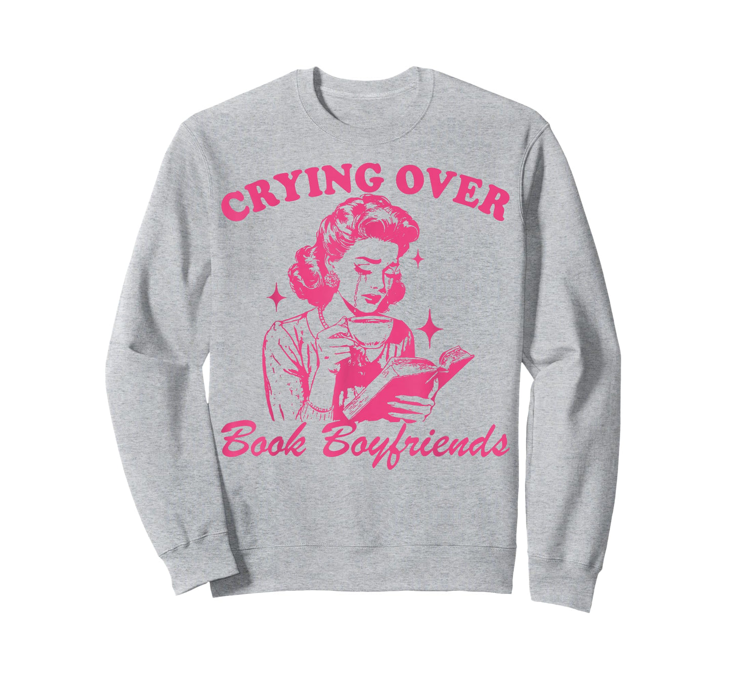 Crying Over Book Boyfriends T-Shirt