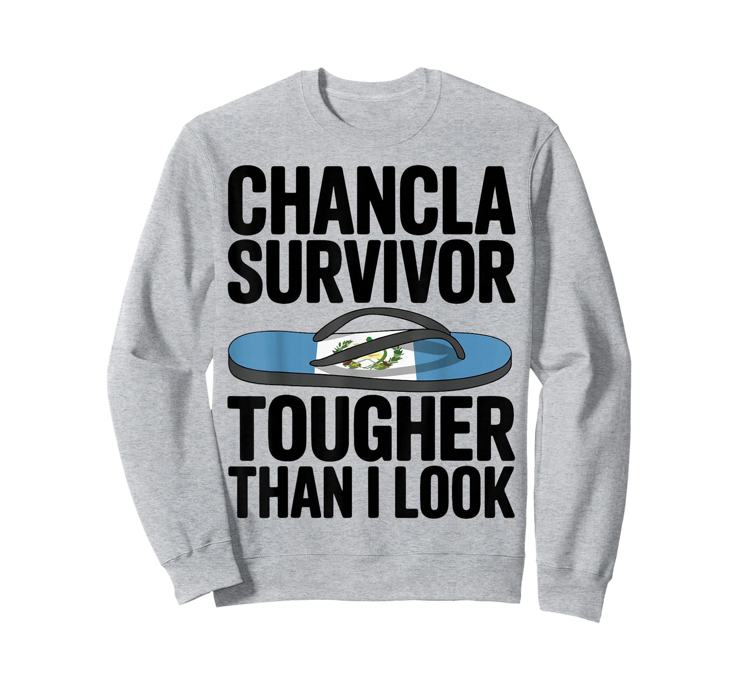Chancla Survivor Guatemala Funny Guatemalan Flag T-Shirt