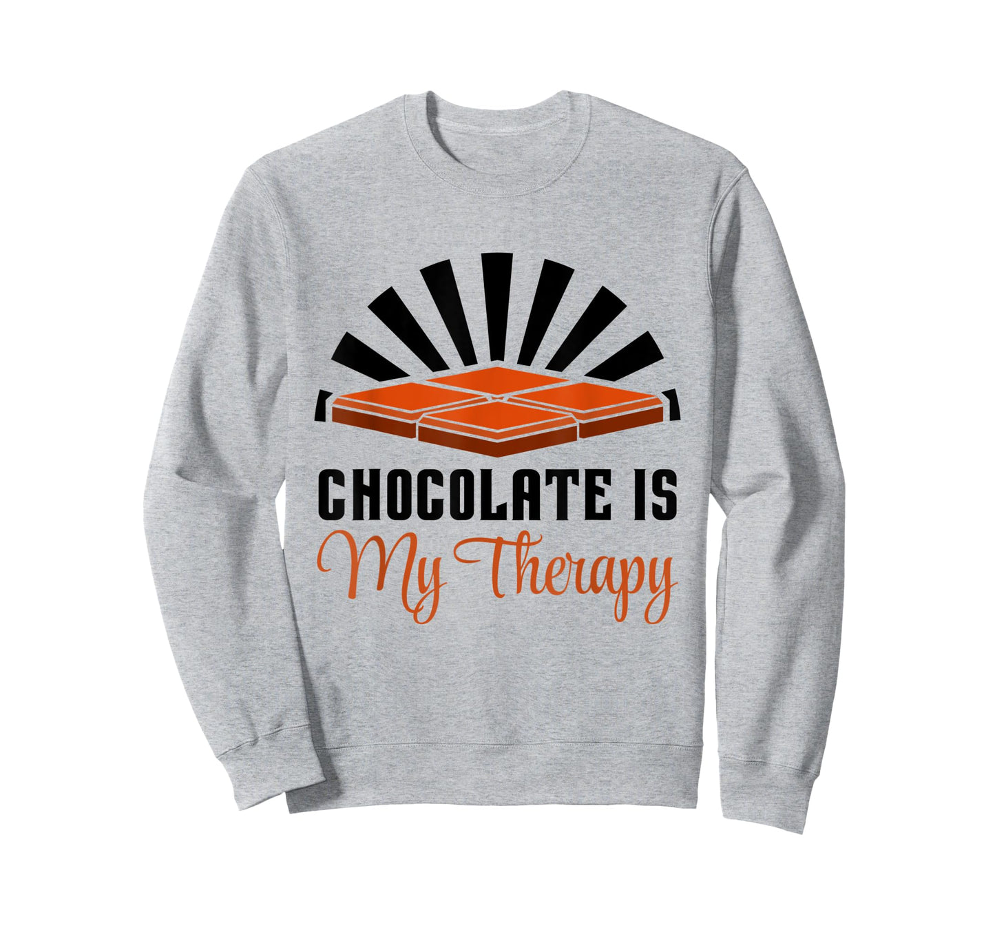 Chocolate as Therapy Funny Saying Chocolate Lover T-Shirt