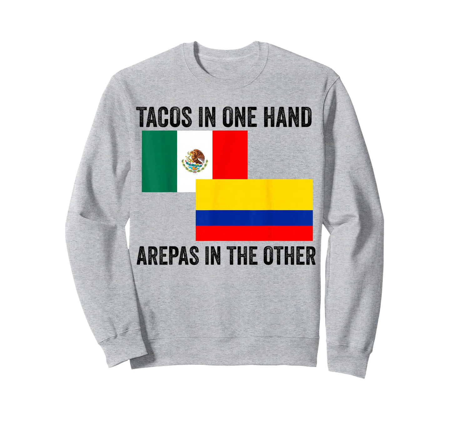 Half Colombian Half Mexican Flag 1/2 Heritage Pride T-Shirt