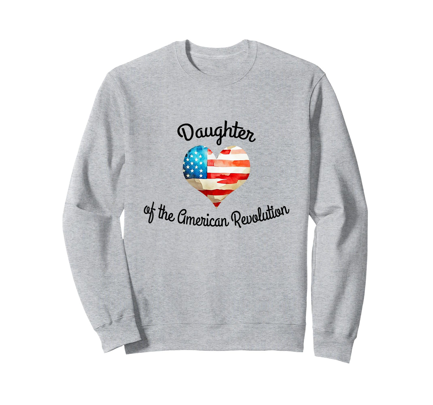 Daughters American Revolution DAR History USA Heart lineage T-Shirt