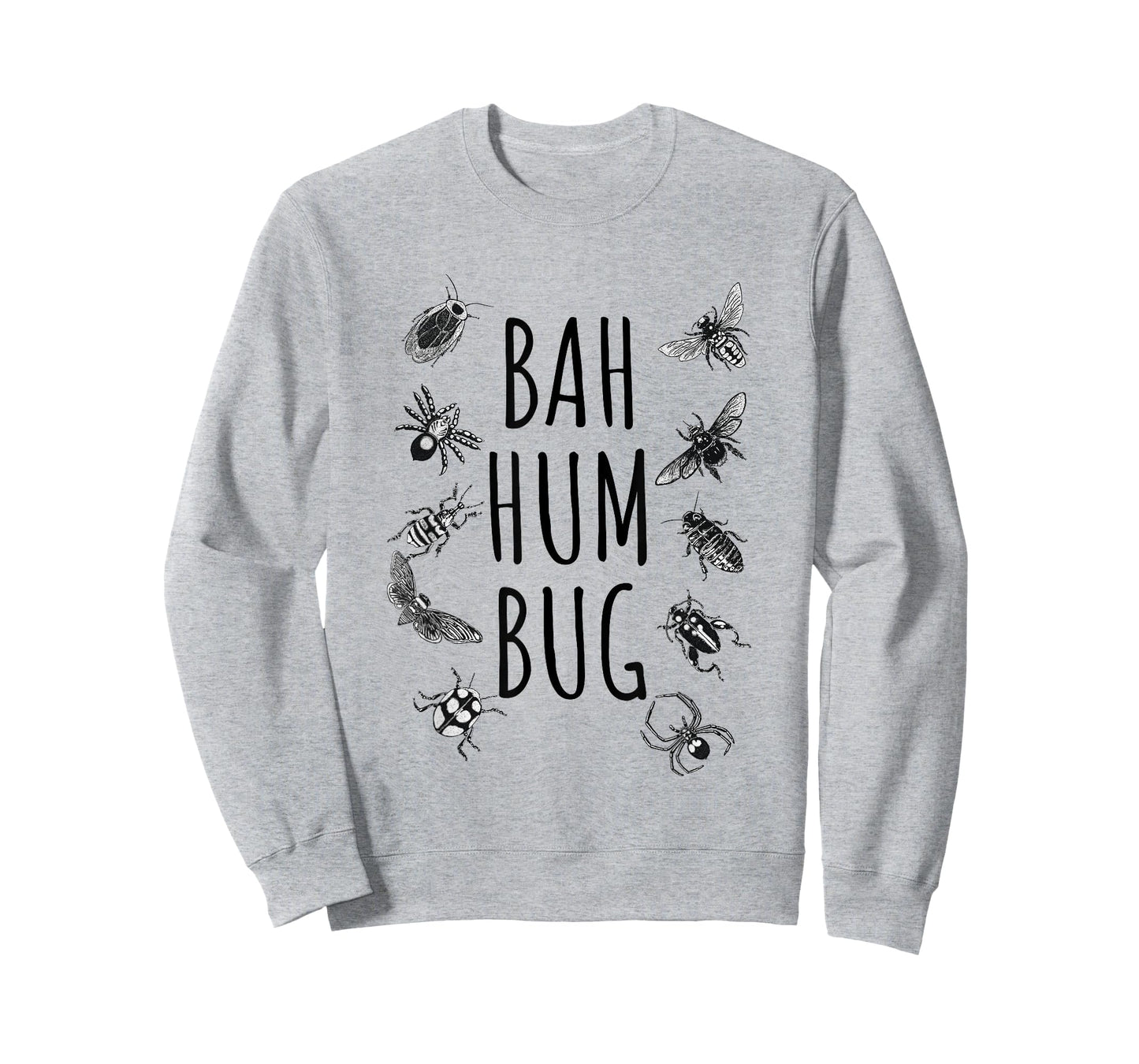 Bah Hum Bug T-Shirt Funny Entomology Christmas Tee T-Shirt