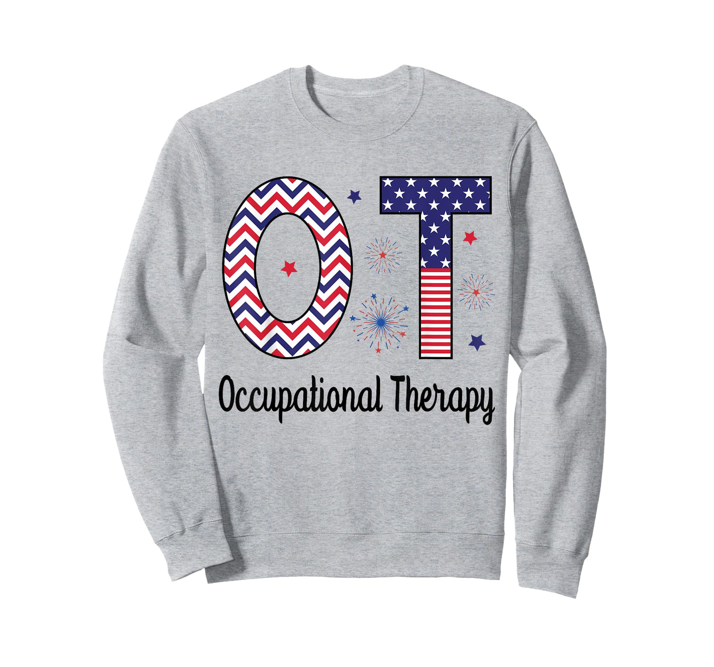 American Occupational Therapy 4th Of July Patriotic OT T-Shirt for Women Men