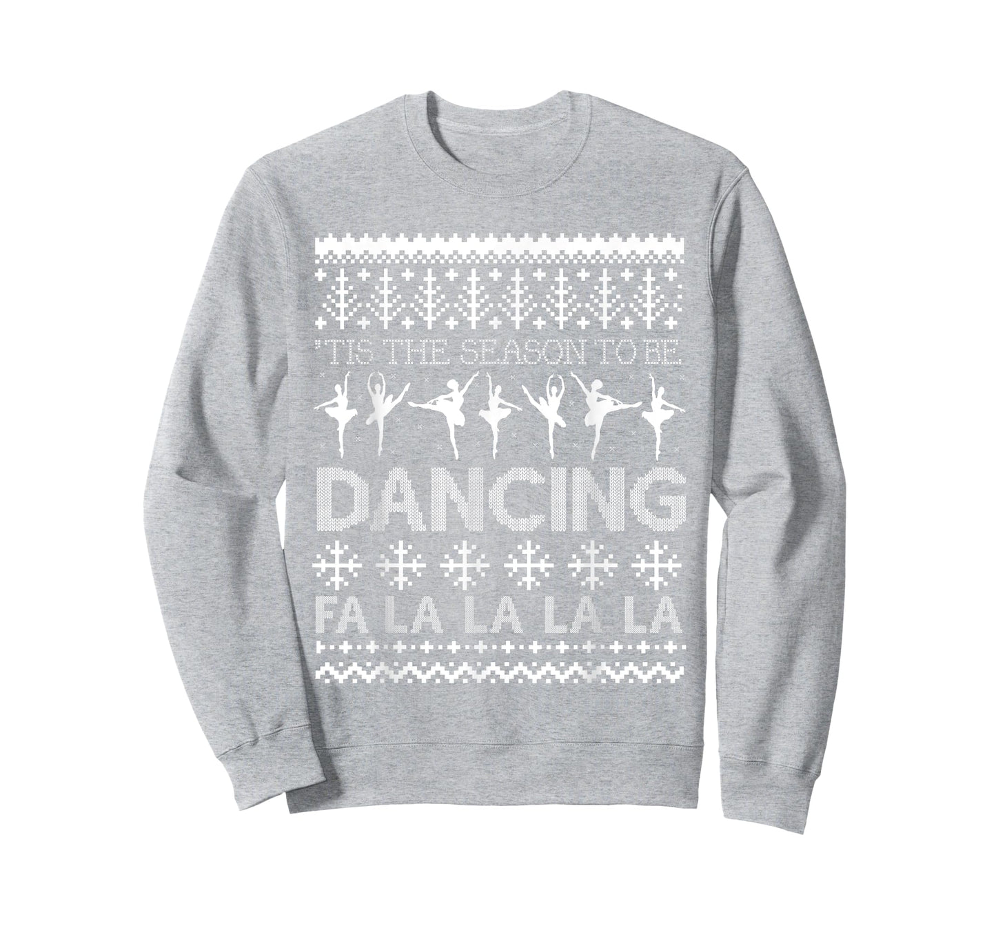 Christmas Ballet Dance Ugly Sweater Shirt T-Shirt
