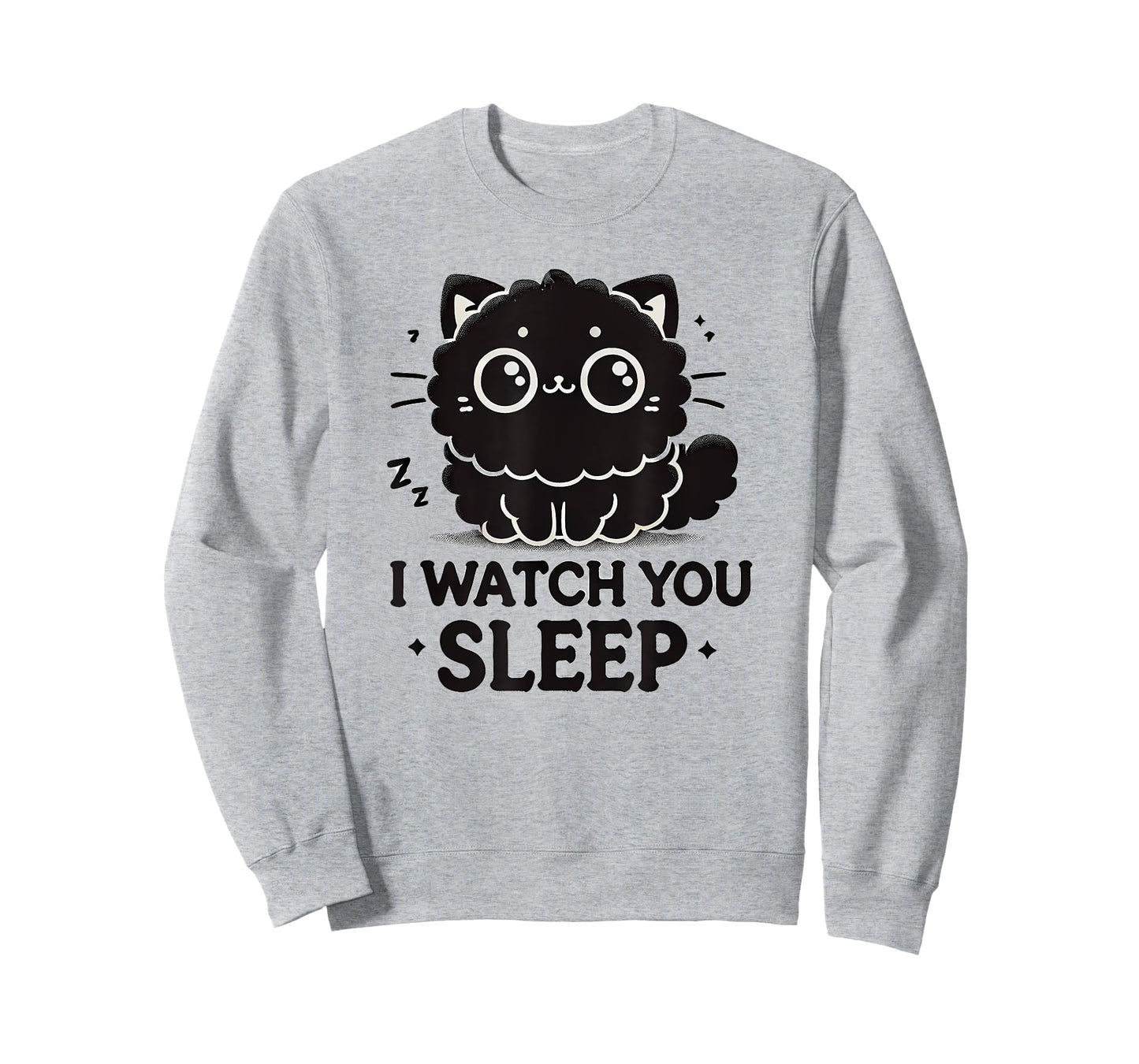 Funny Cat, I watch you Sleep, Love Cats T-Shirt