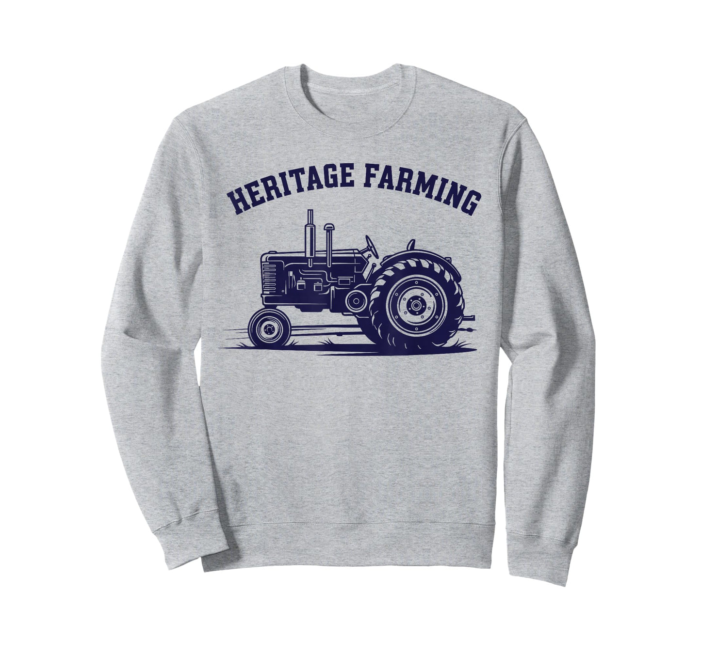 Classic Tractor Heritage Farming Logo Art T-Shirt