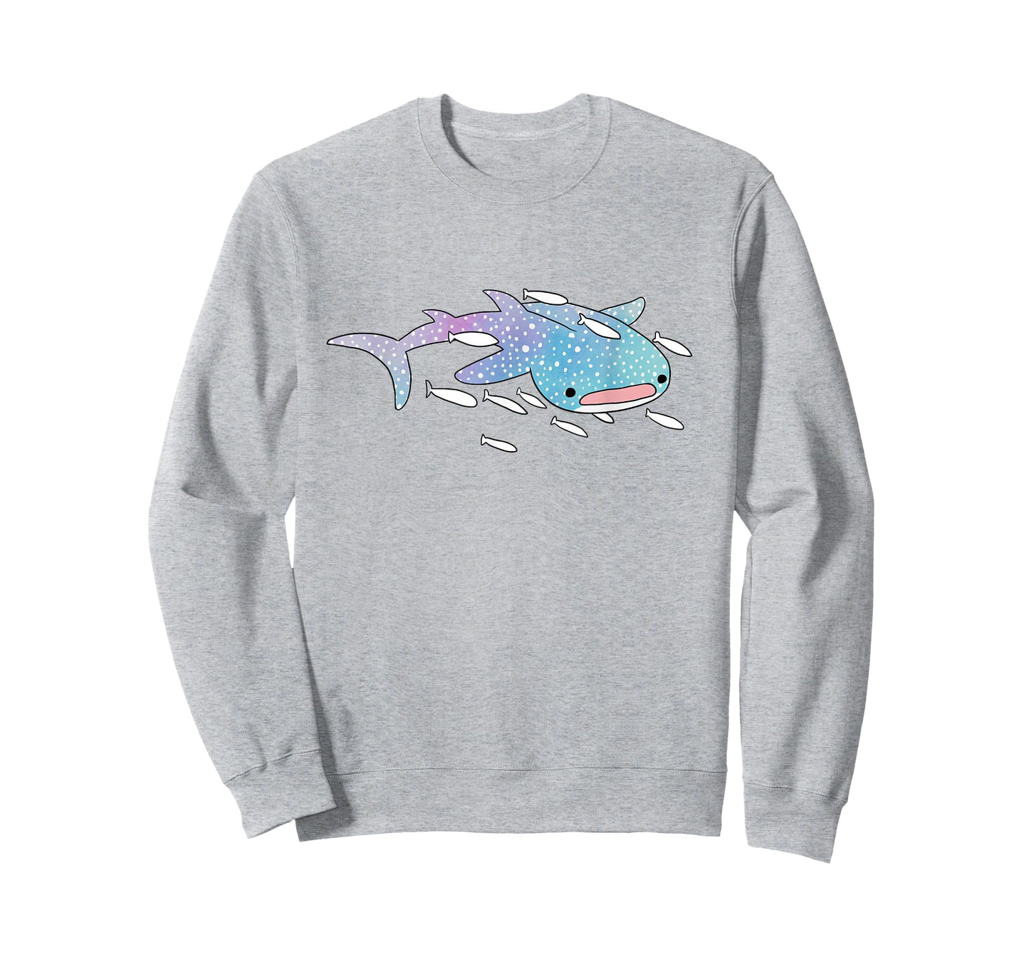 Cute Kawaii Aesthetic Blue Whale Shark Ocean T-Shirt Gift T-Shirt
