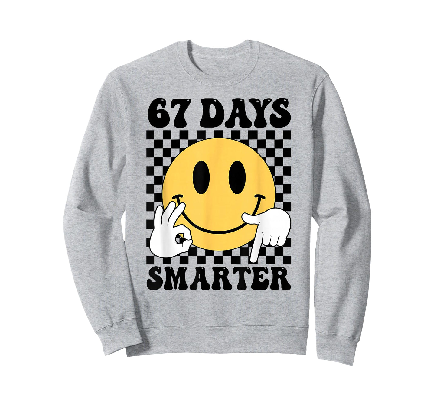 67 Days Smarter Funny Six Seven 6 7 Gen Alpha Slang 67 Meme T-Shirt