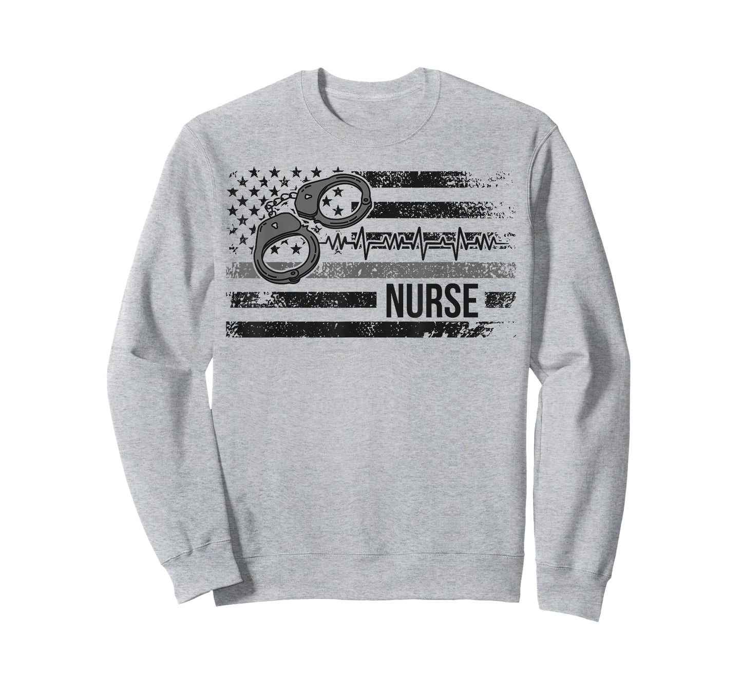 Correctional Nurse American Flag Corrections Nursing T-Shirt