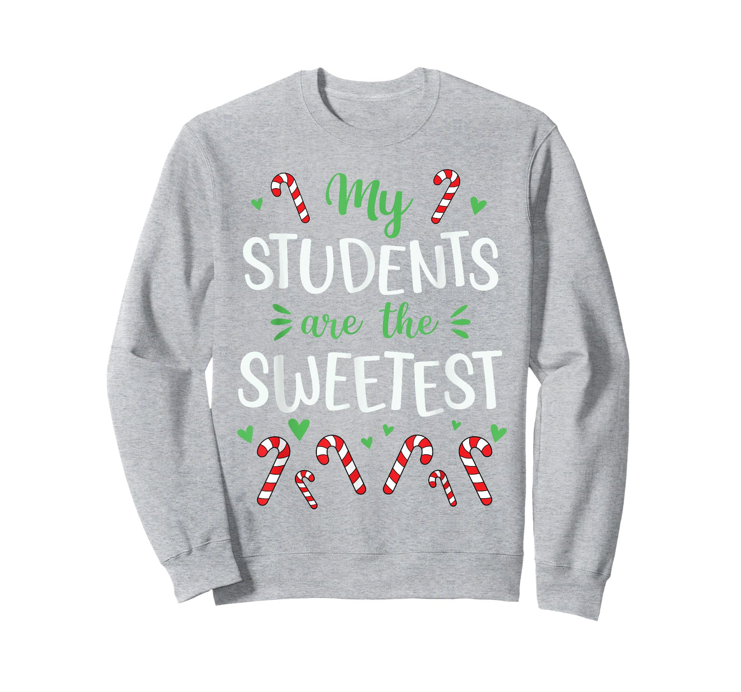 Cute Christmas Quote For Teacher Funny Winter Candy Cane T-Shirt