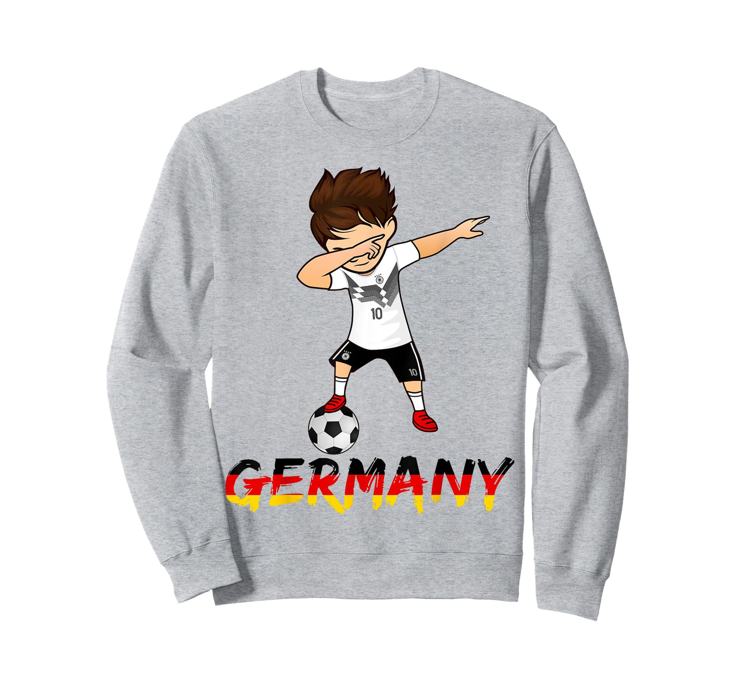 Dabbing Germany Soccer T-Shirt Boys German Football Kit Tee