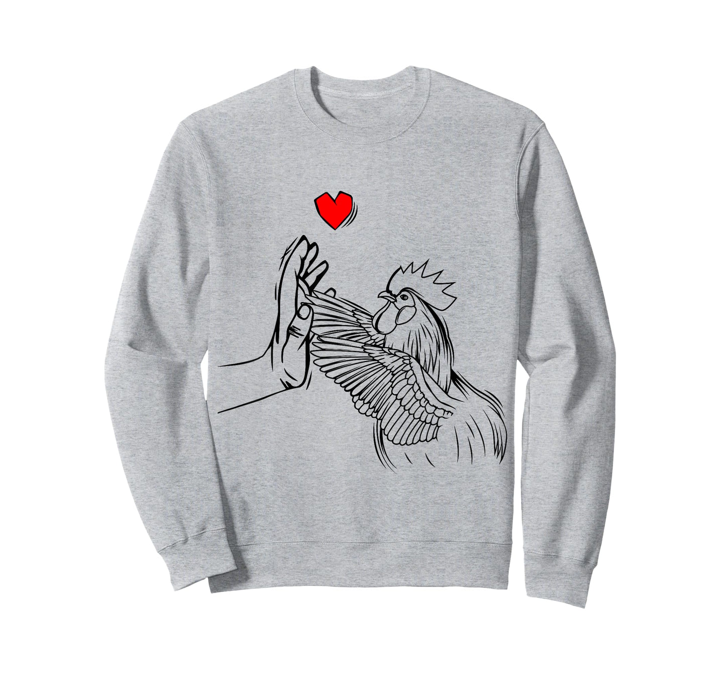 Chicken Love Women Farmer Girls Kids T-Shirt