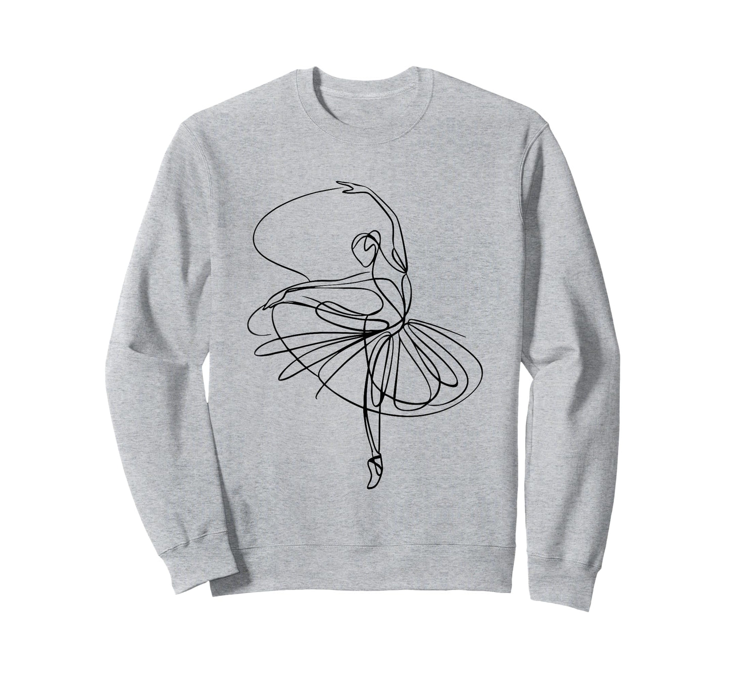 Ballet Dancer Dancing Ballerina Minimalist Dance Women Girls T-Shirt