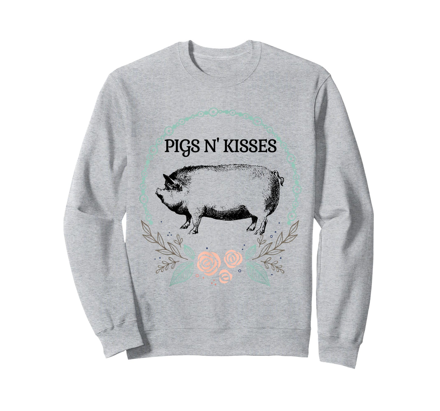 Cute Pot Belly Pig Shirt-Pigs N Kisses Pig Lovers Gifts T-Shirt