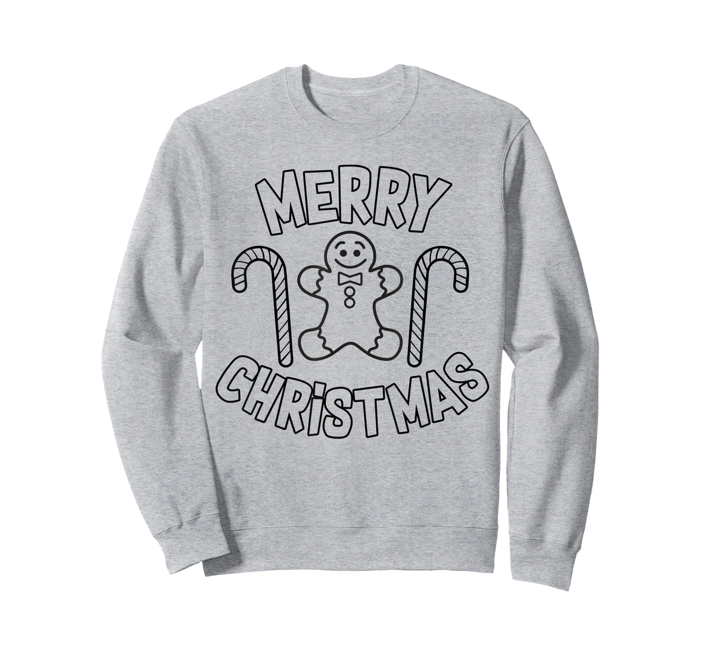 Christmas Coloring Page Shirt, Kids Holiday Gift T-Shirt