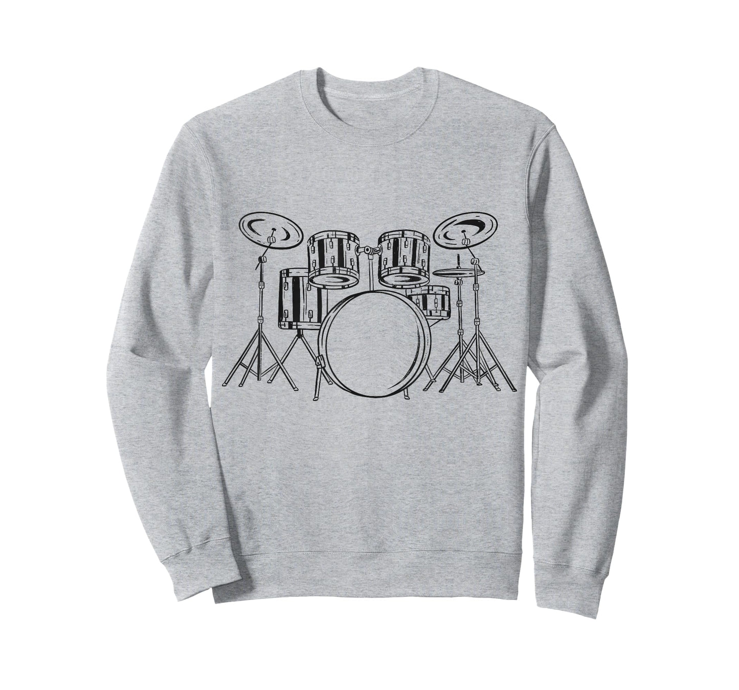 Drummer Drum Drumset Drummers Rock Band Music T-Shirt