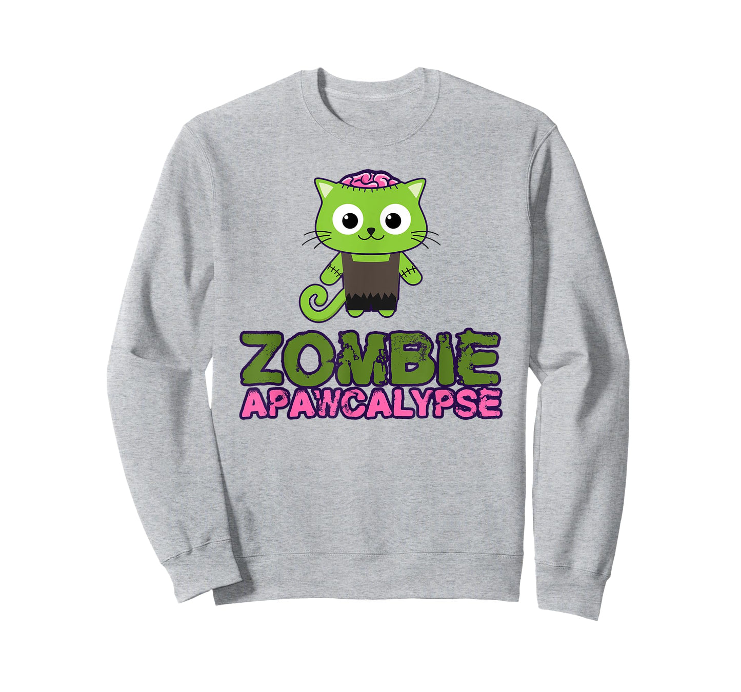 Apocalypse Cat Funny Zombie Apawcalypse T-Shirt for Men Women
