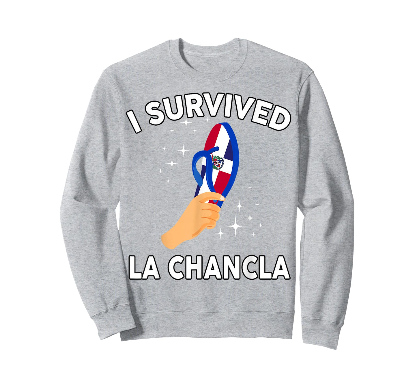 I Survived La Chancla Dominican Republic Flag Mom Mama Women T-Shirt