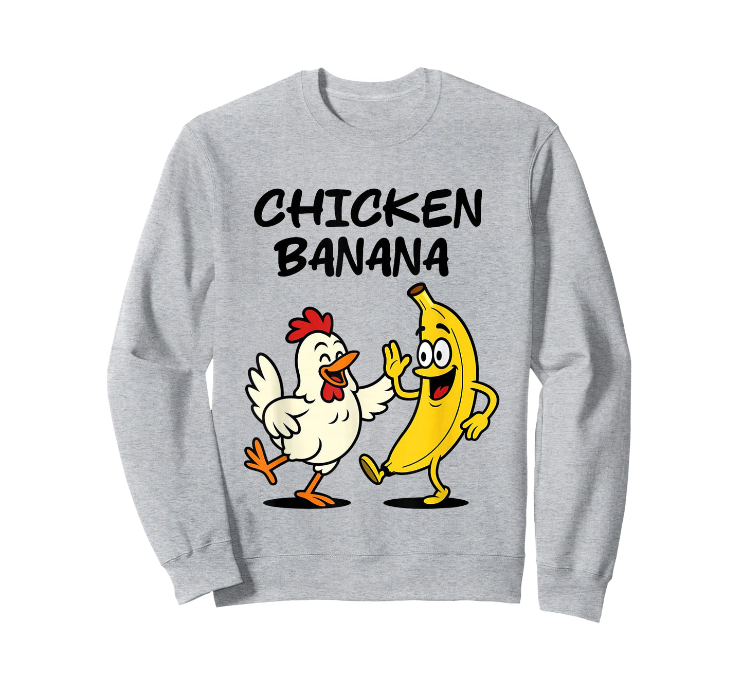 Funny Chicken Banana Teens Kids Dance T-Shirt