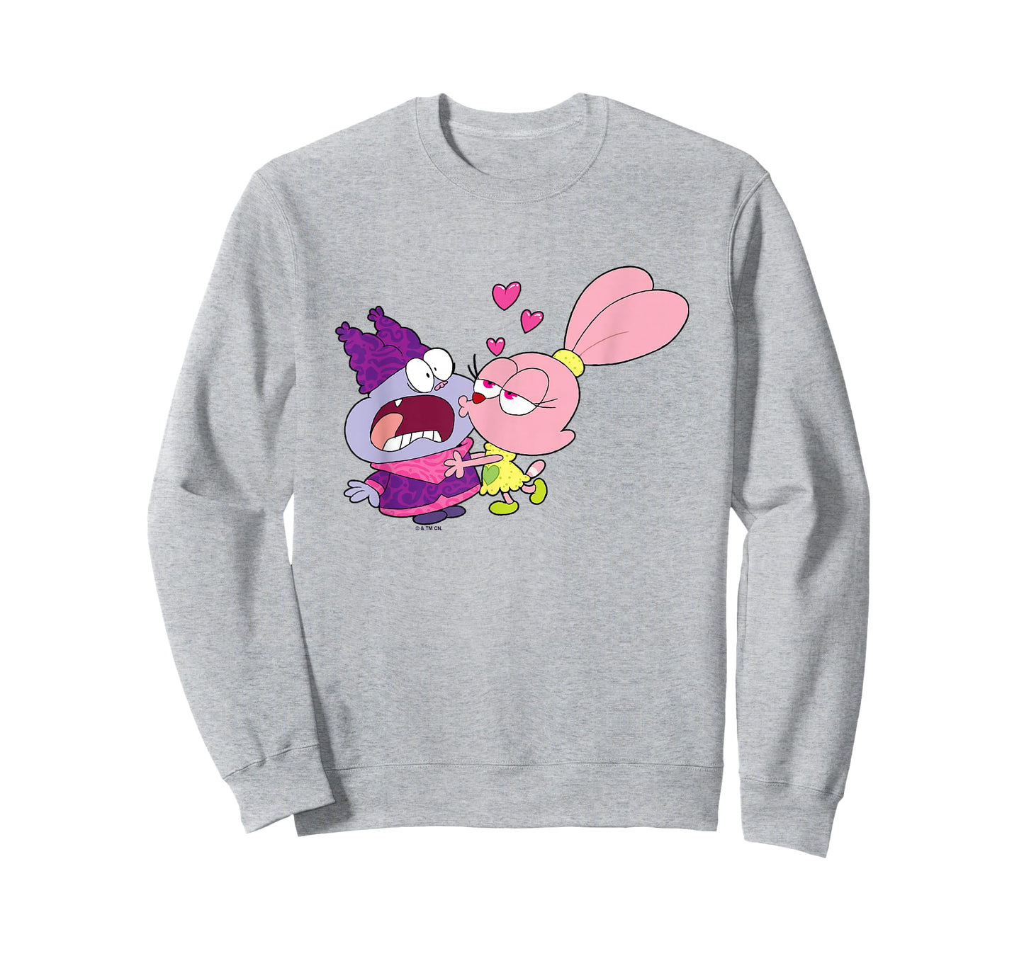 Chowder Valentine's Day Panini Kissing A Terrified Chowder T-Shirt