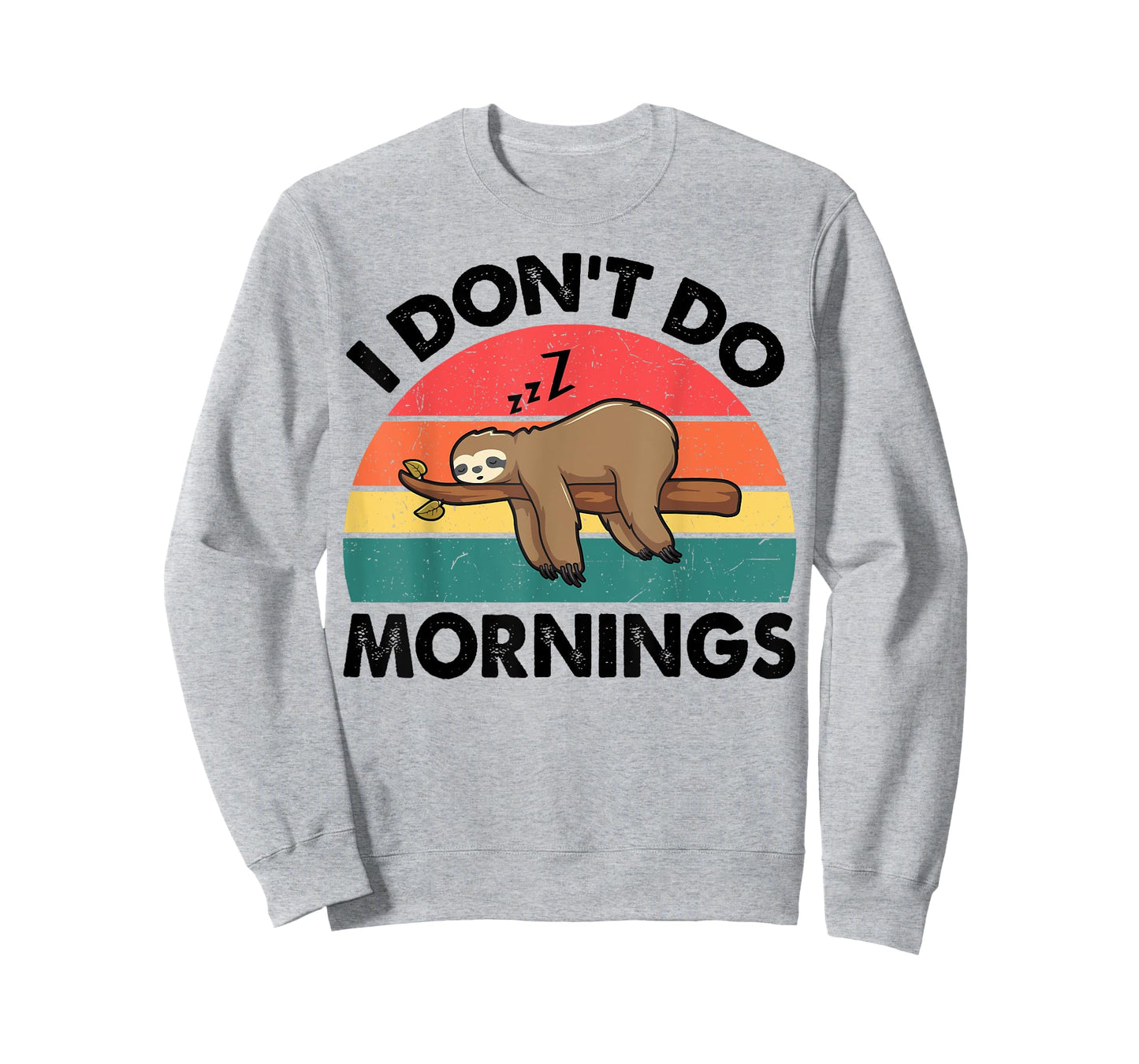 Sloth-Shirt I Dont Do Morning Men Women Funny Sleep Toddler T-Shirt