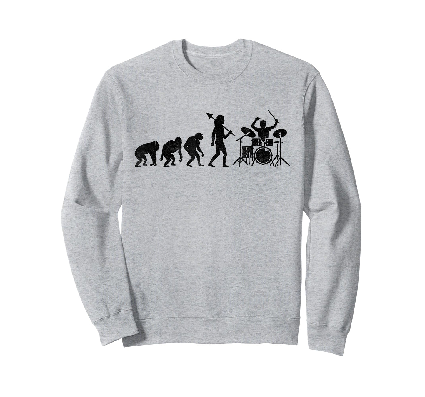 Drummer Evolution Drum Music Lover Drumming Drummers T-Shirt