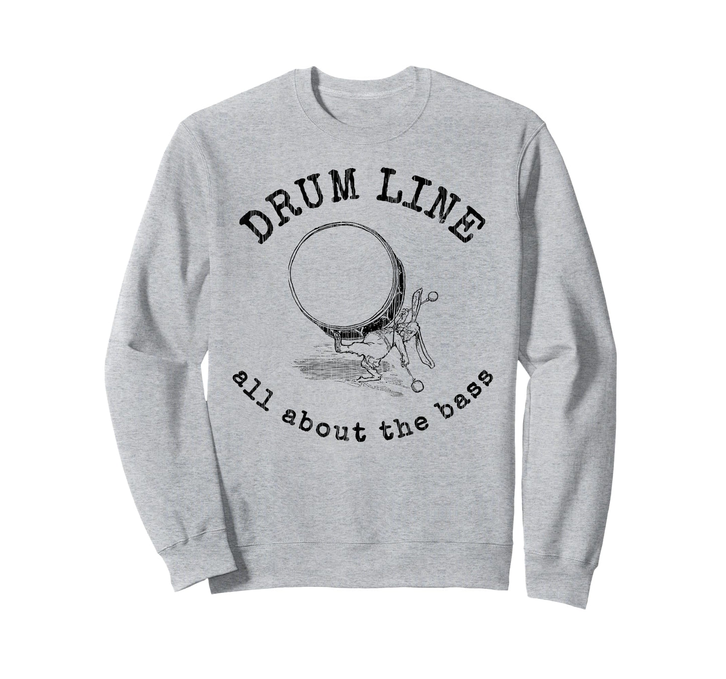 Drum Line - All About The bass tee for Marching Band T-Shirt