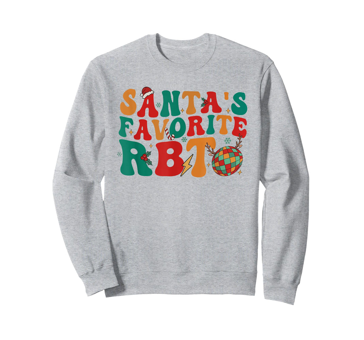 Groovy Santa's Favorite RBT Christmas Behavior Analyst Women T-Shirt