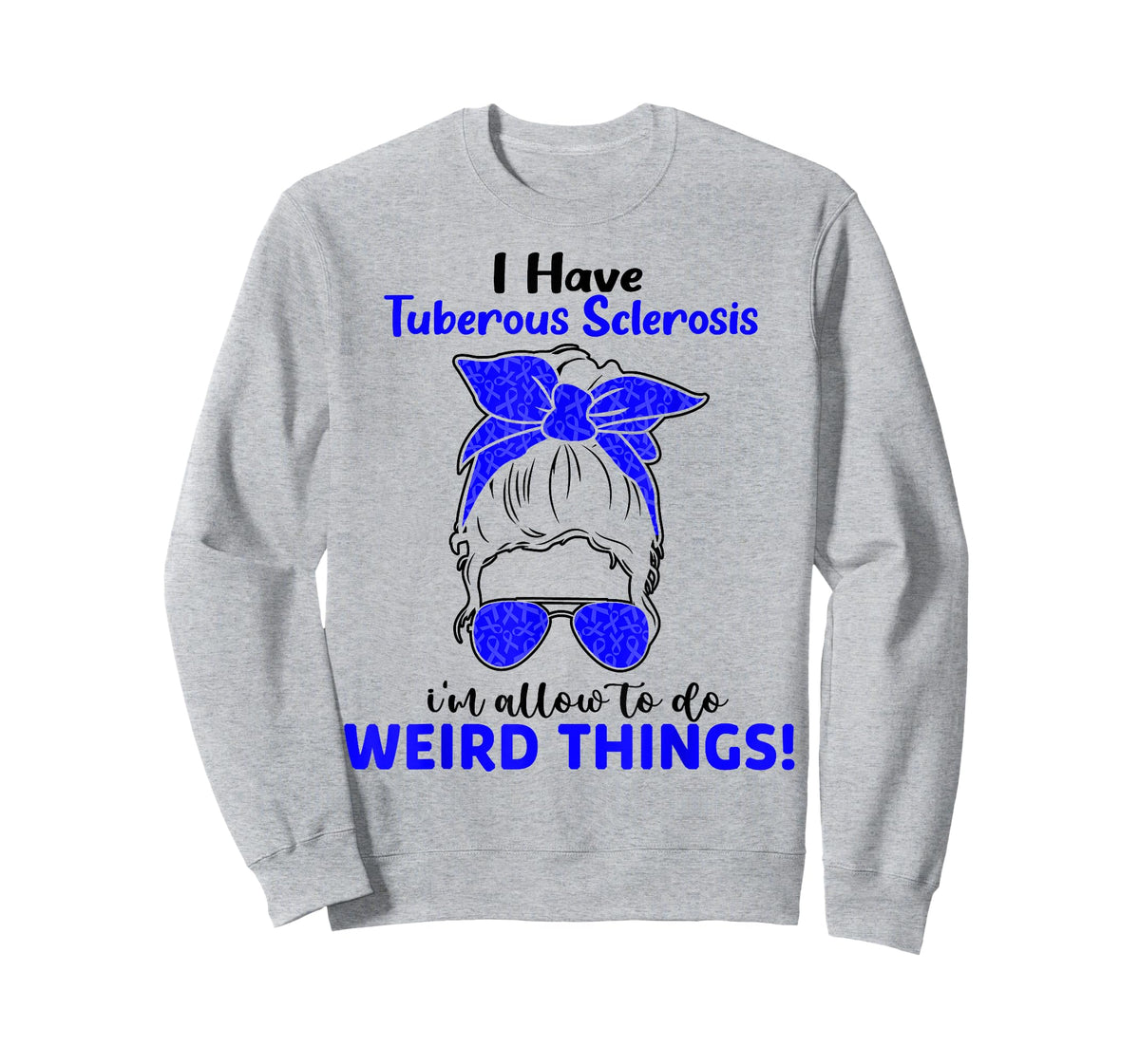 Tuberous Sclerosis Complex TSC Awareness Cute Ribbon T-Shirt