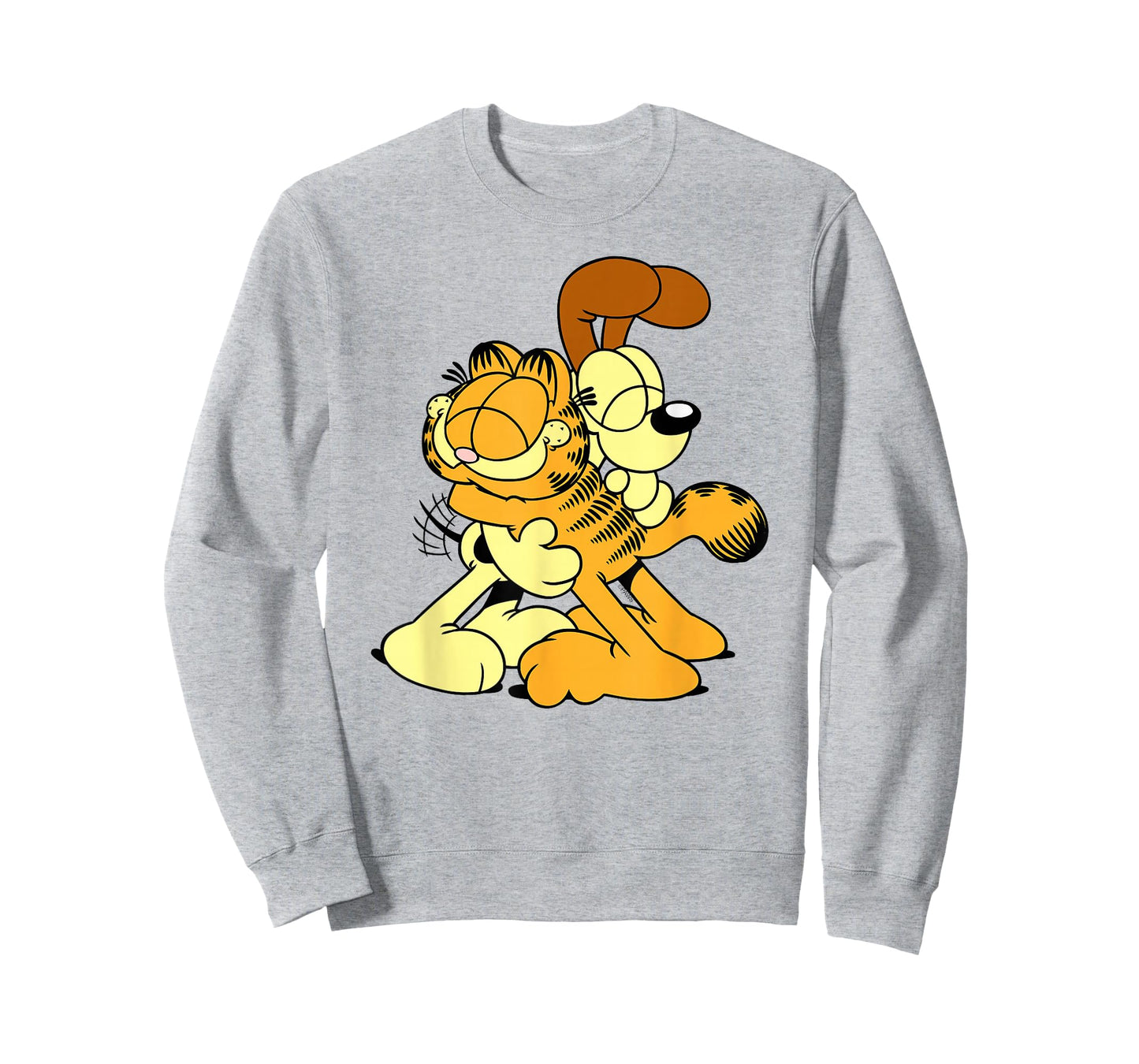 Garfield & Odie Hugging Cute Cartoon Cat and Dog T-Shirt