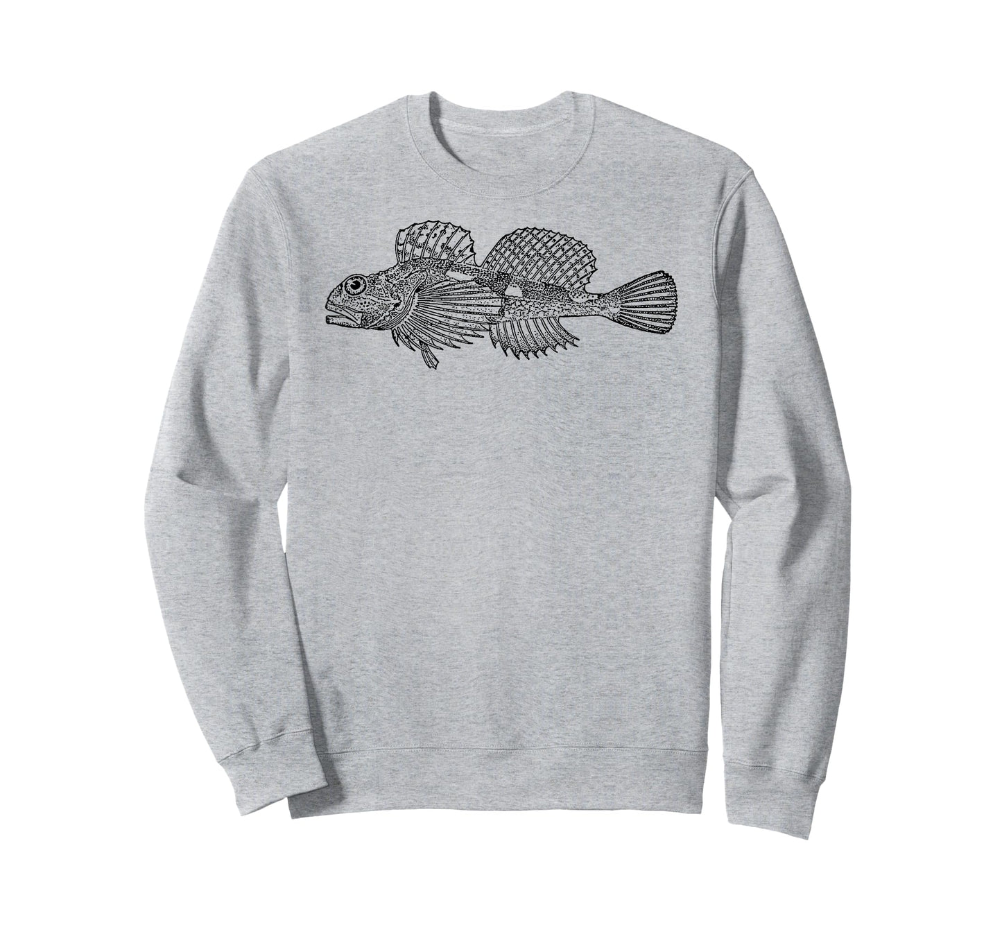 Sculpin Fish Vintage Freshwater Retro Eighties T-Shirt