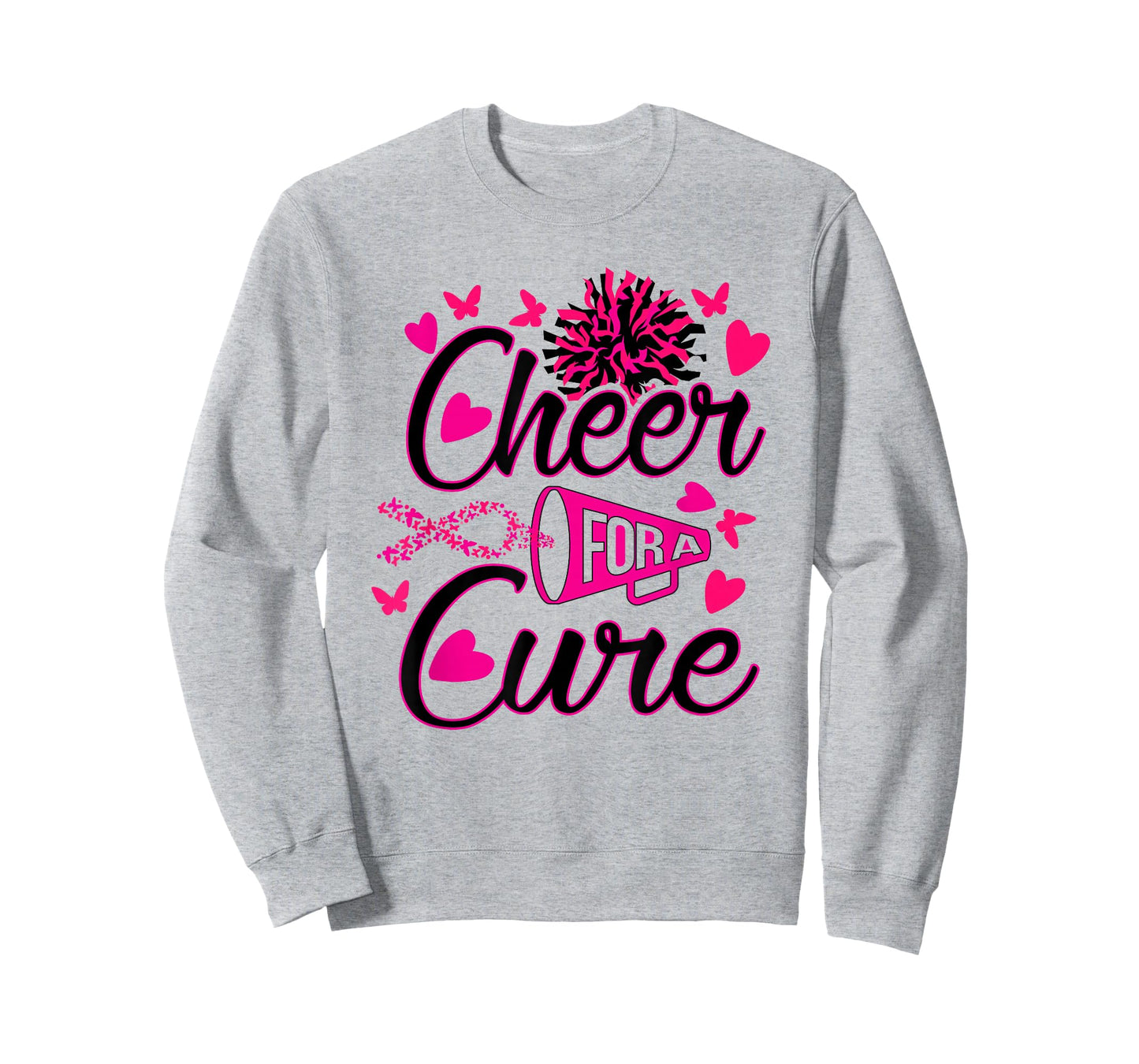 Cheer For The Cure Breast Cancer Awareness T-Shirt