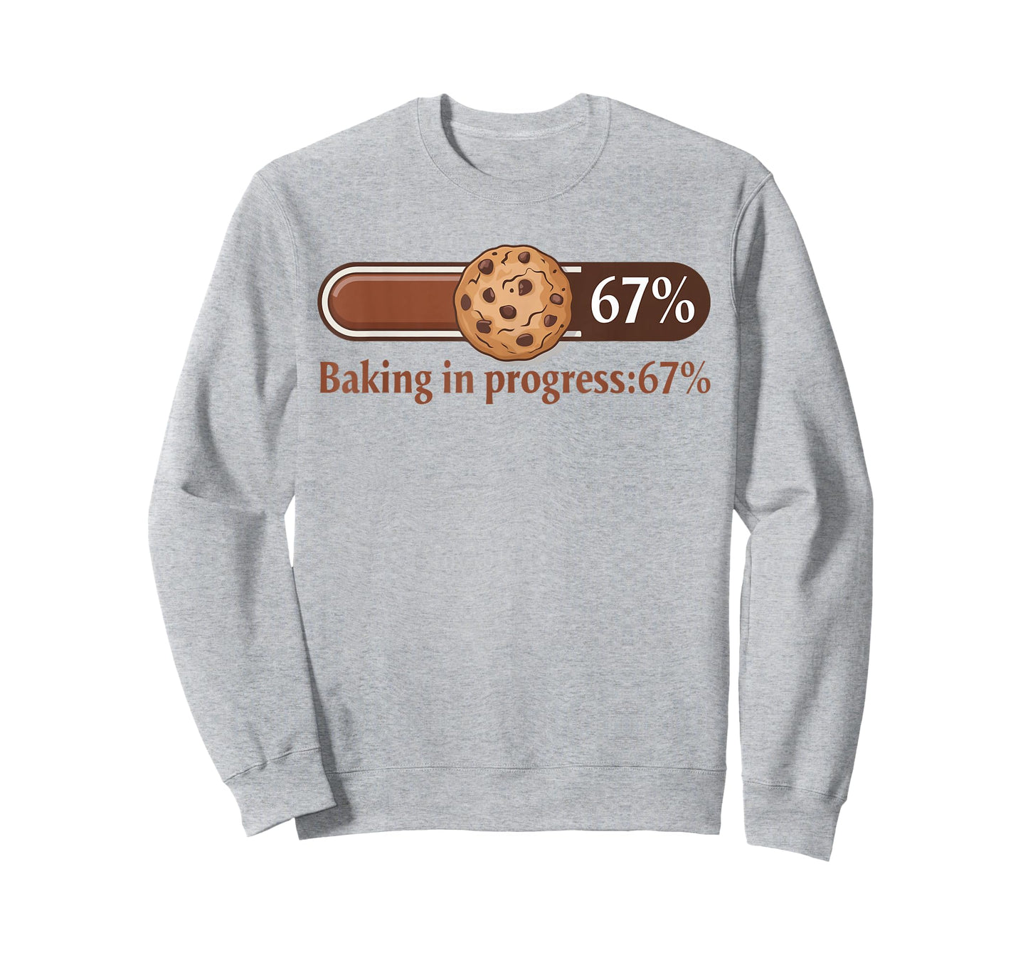 67 Cookies Baking in Progress Bar Six Seven Kitchen Meme T-Shirt