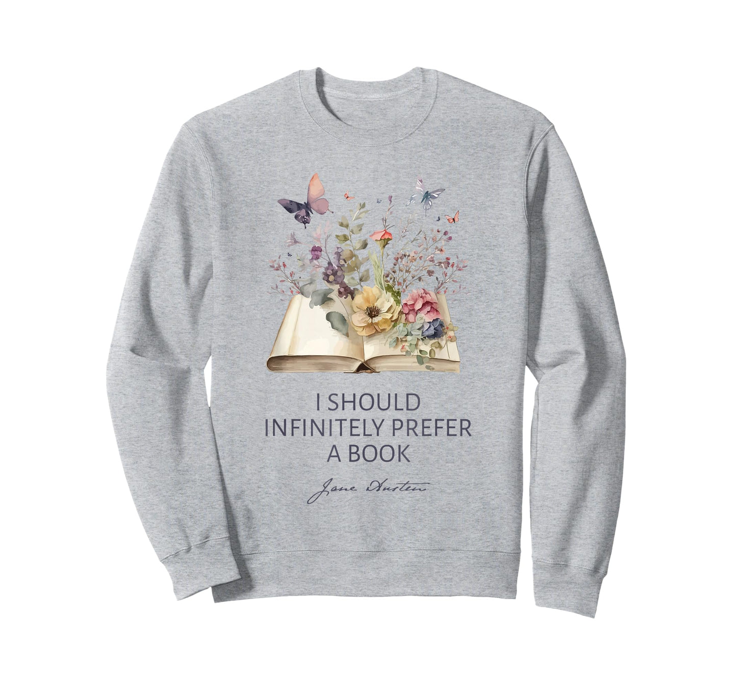 I Should Infinitely Prefer A Book Jane Austen Fan Woman Girl T-Shirt