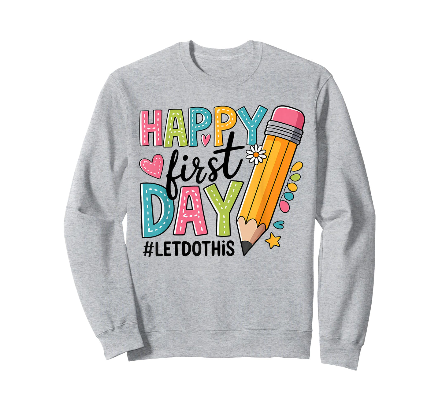 Happy First Day Of School Teacher Girl Boy Back To School T-Shirt