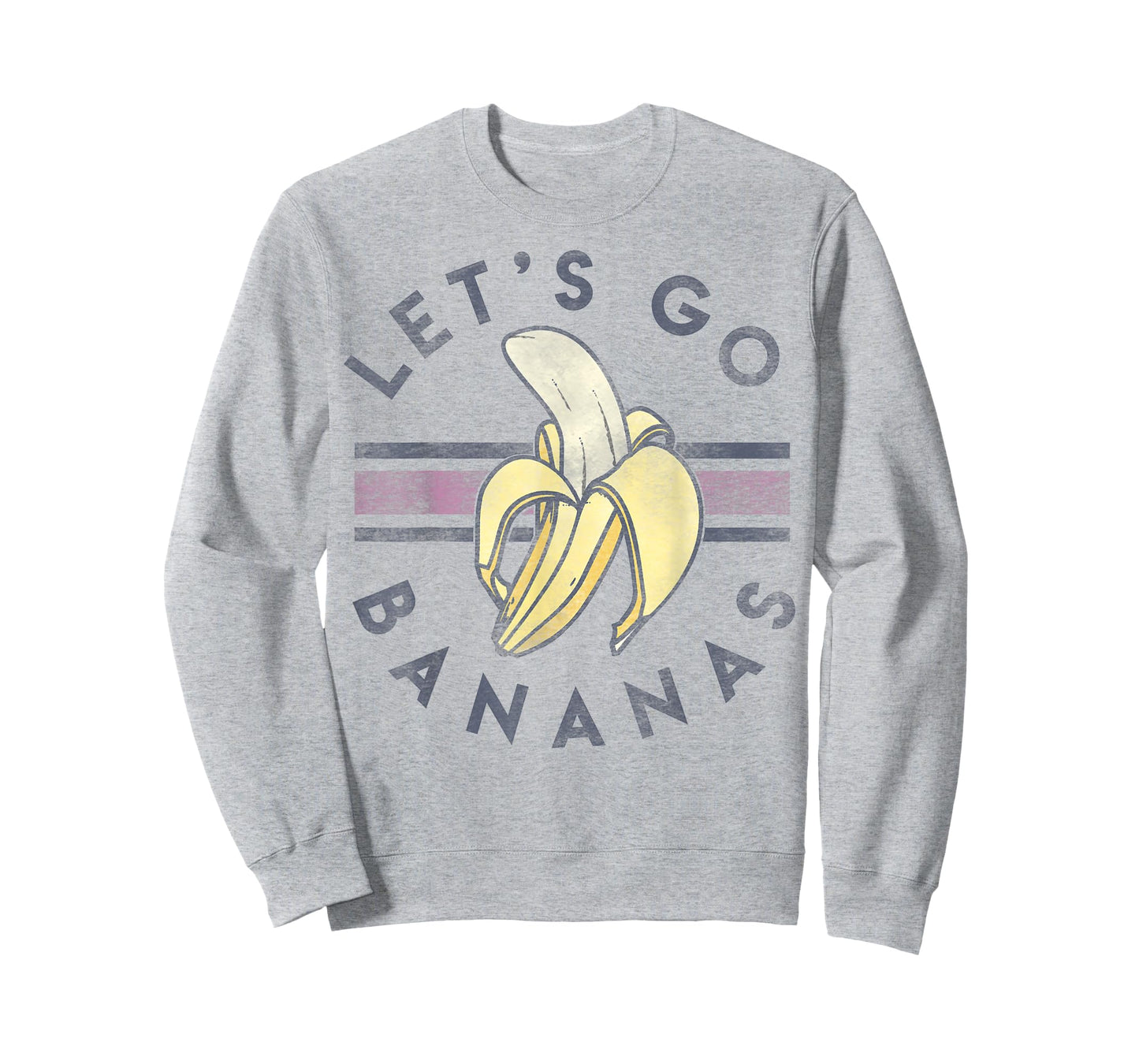 Let's Go Bananas Vintage Sporty Stripe T-Shirt