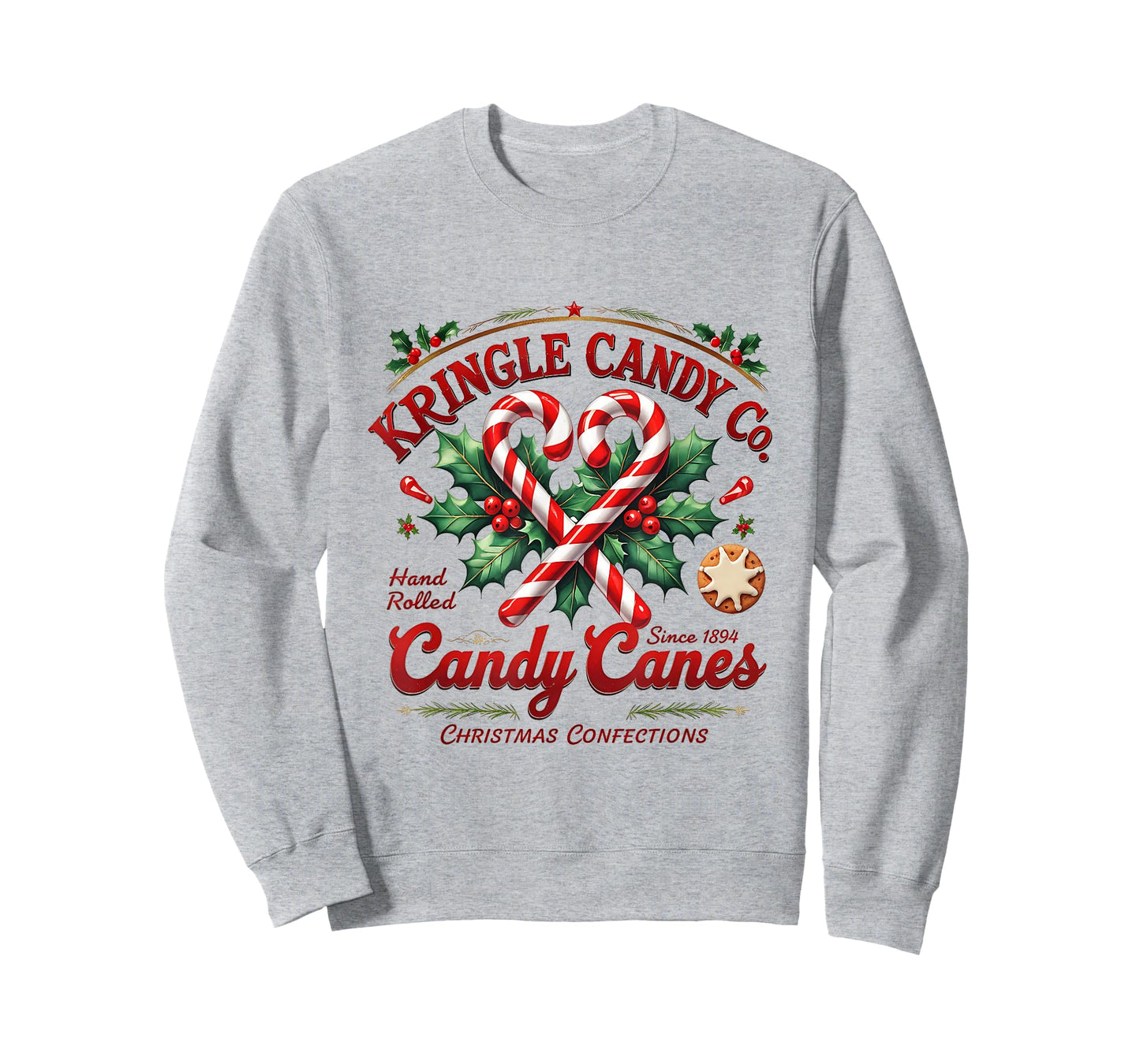 Christmas Old Fashioned Candy Company Handmade Nostalgic T-Shirt